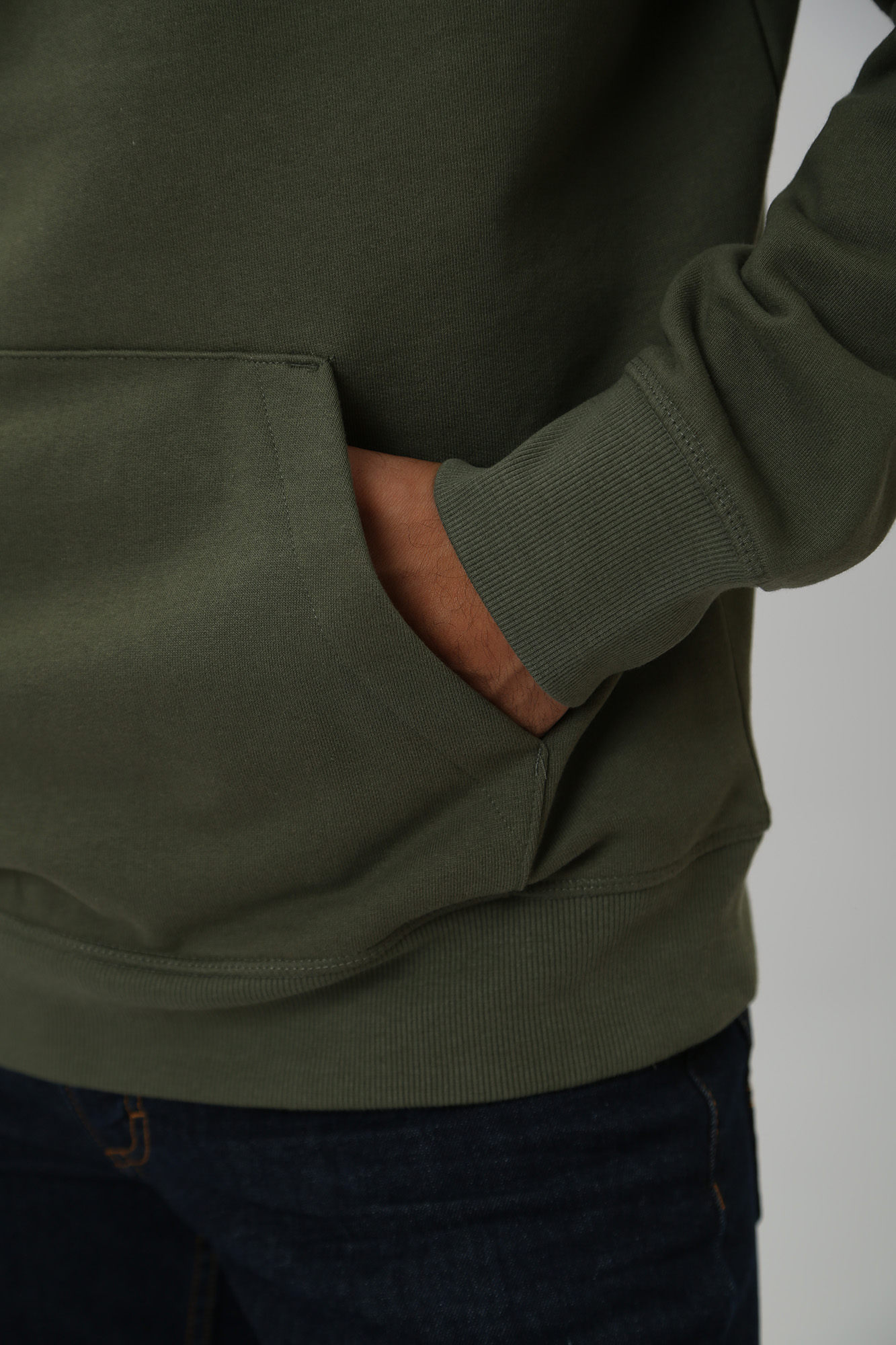 1014167 Худи Mustang Хаки