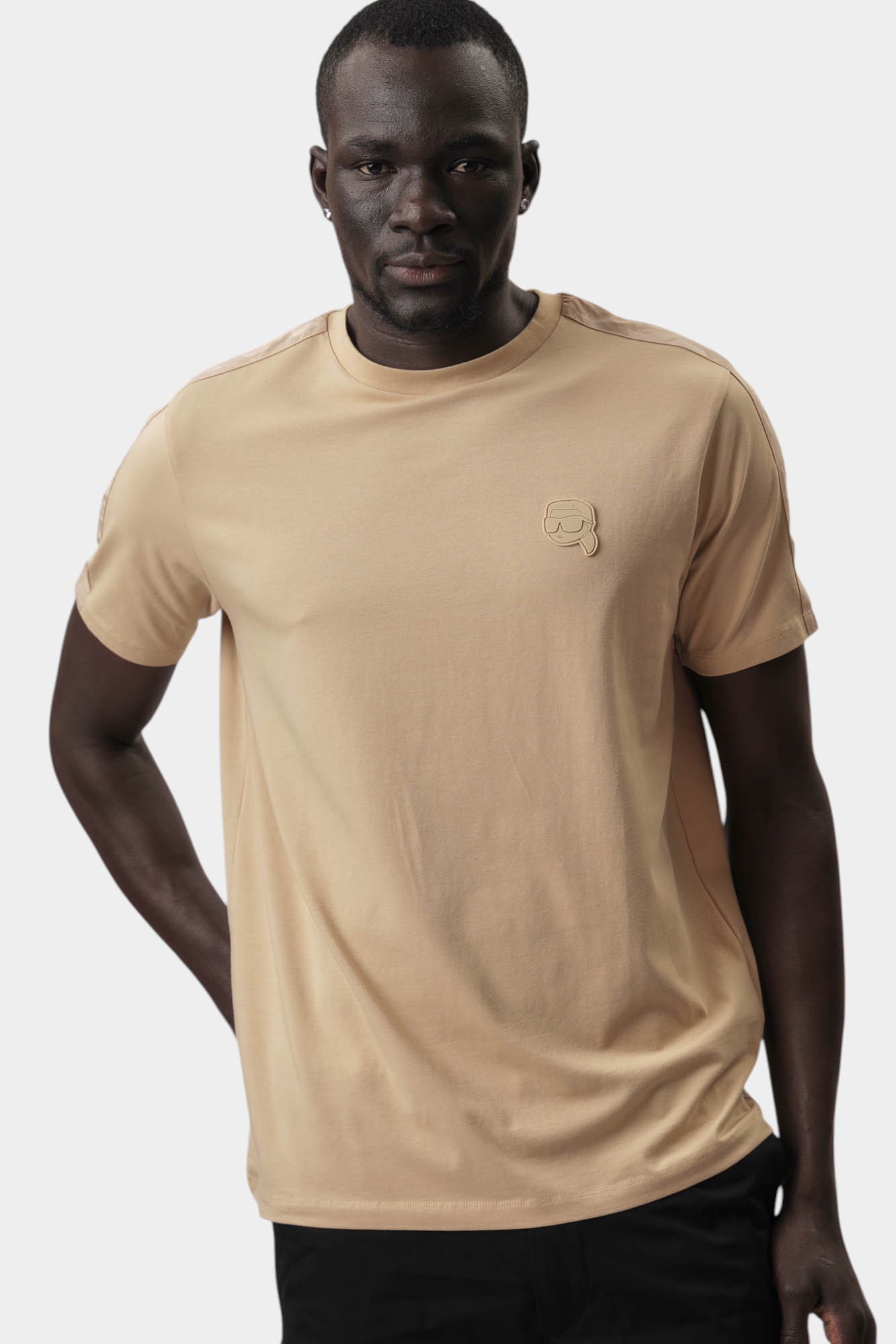 552221_755053 Футболка Karl Lagerfeld Бежевый