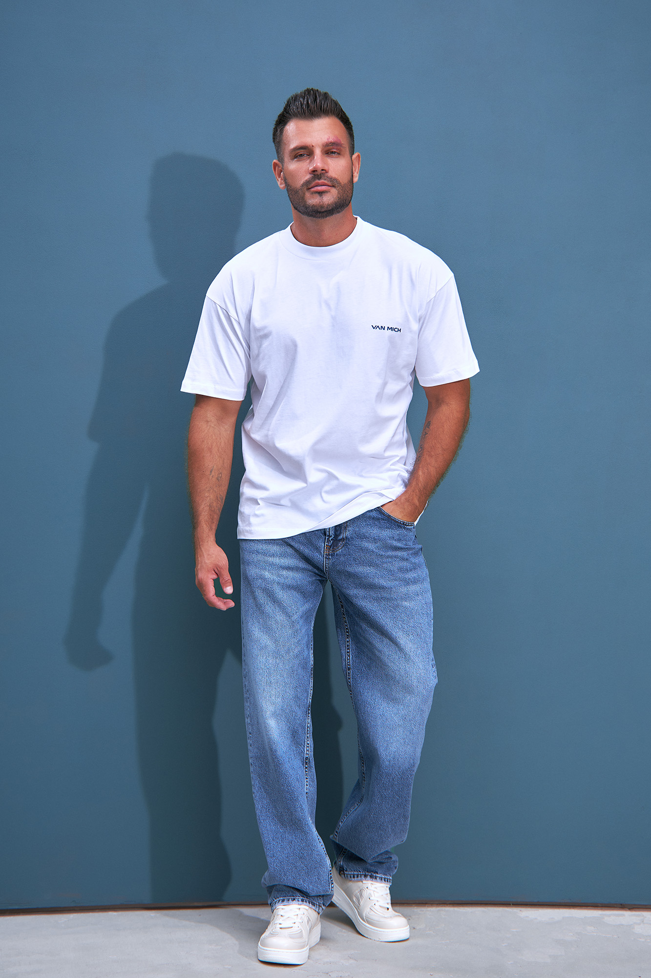VM-232-22-017 Футболка Van Mich Белый