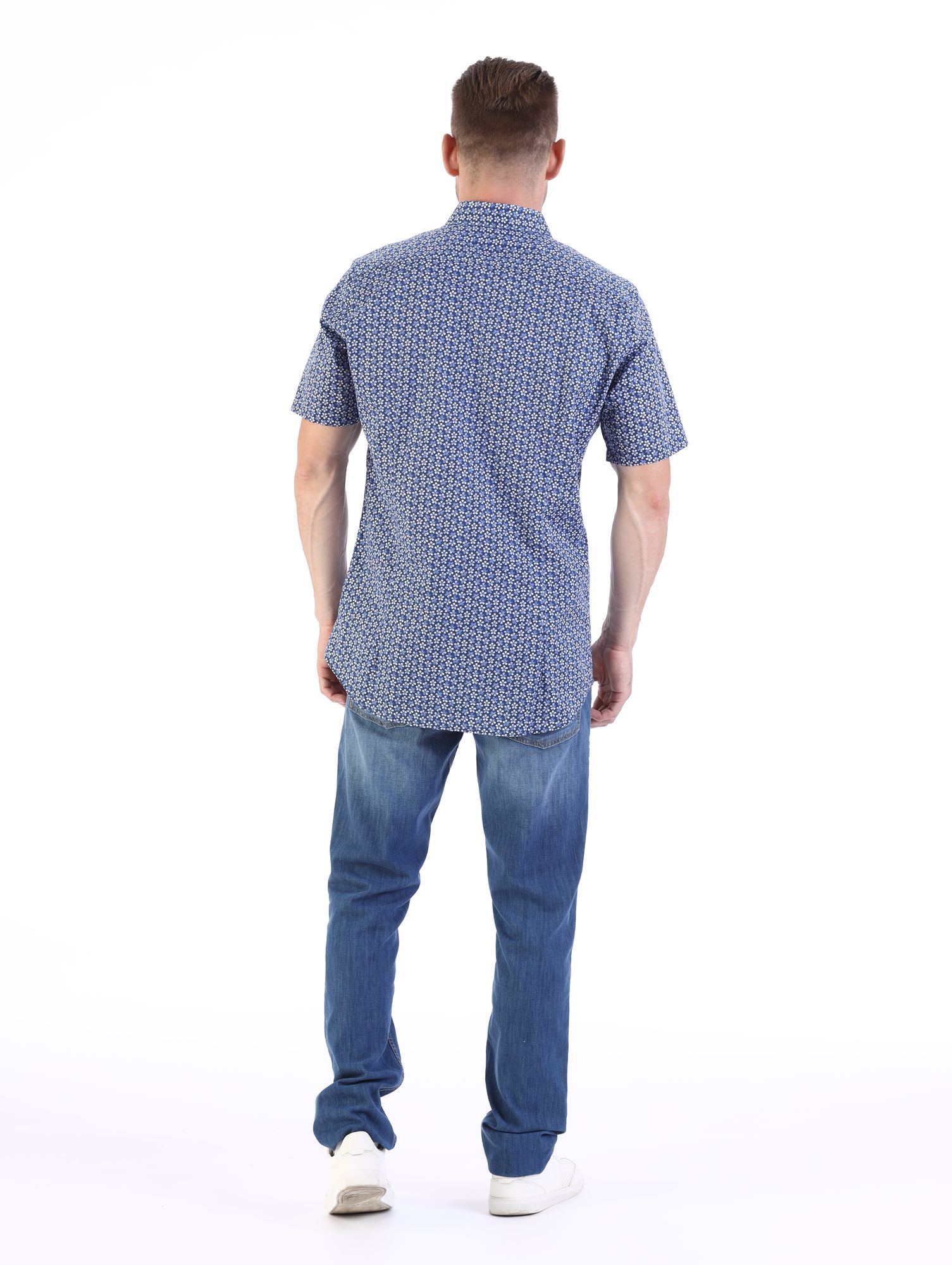 30014461_10006754 Сорочка Strellson Синий