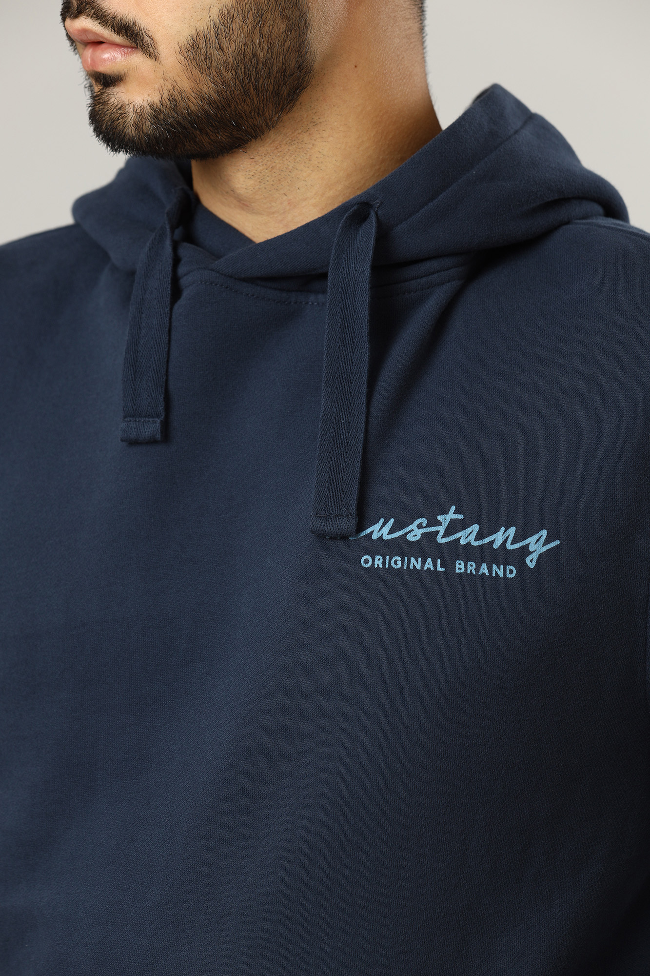 1012822 Худи Mustang Синий