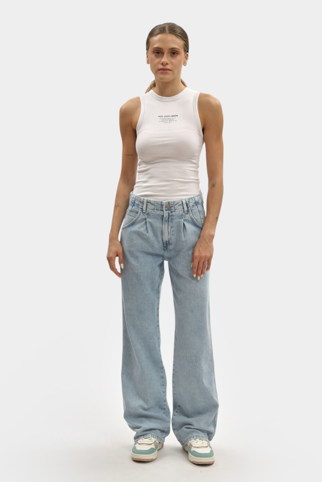 PL205082 брюки джинсовые pepe jeans 