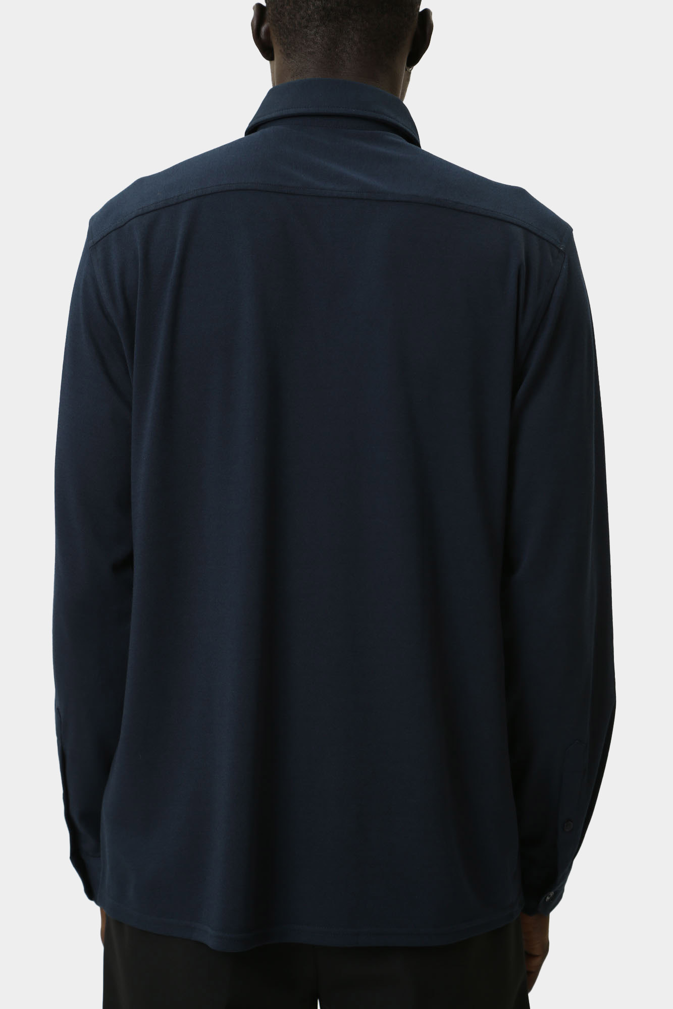 30041244_10017631 Сорочка д/р Strellson Синий