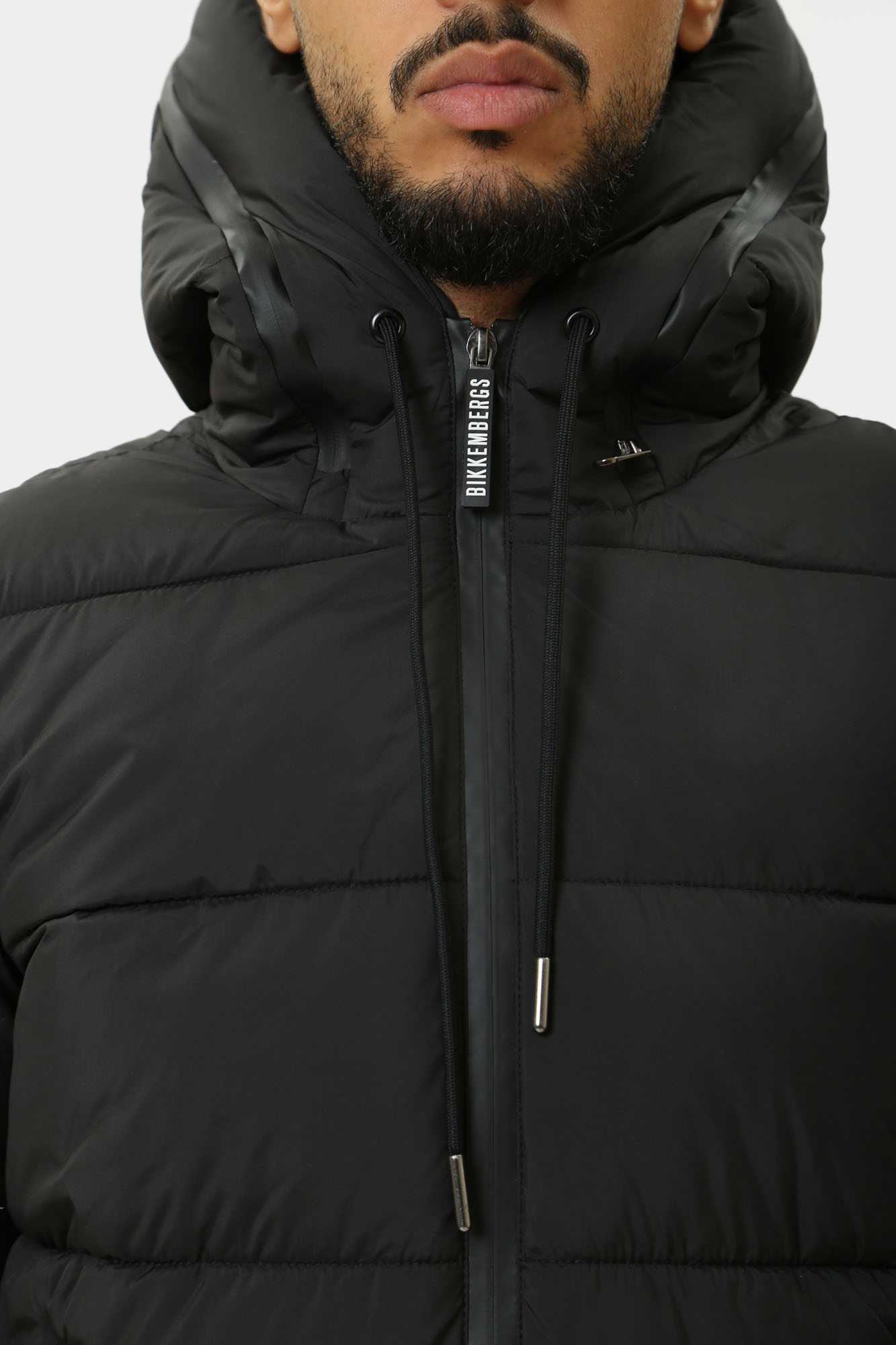 PBMG0445 Куртка пуховая Bikkembergs Черный