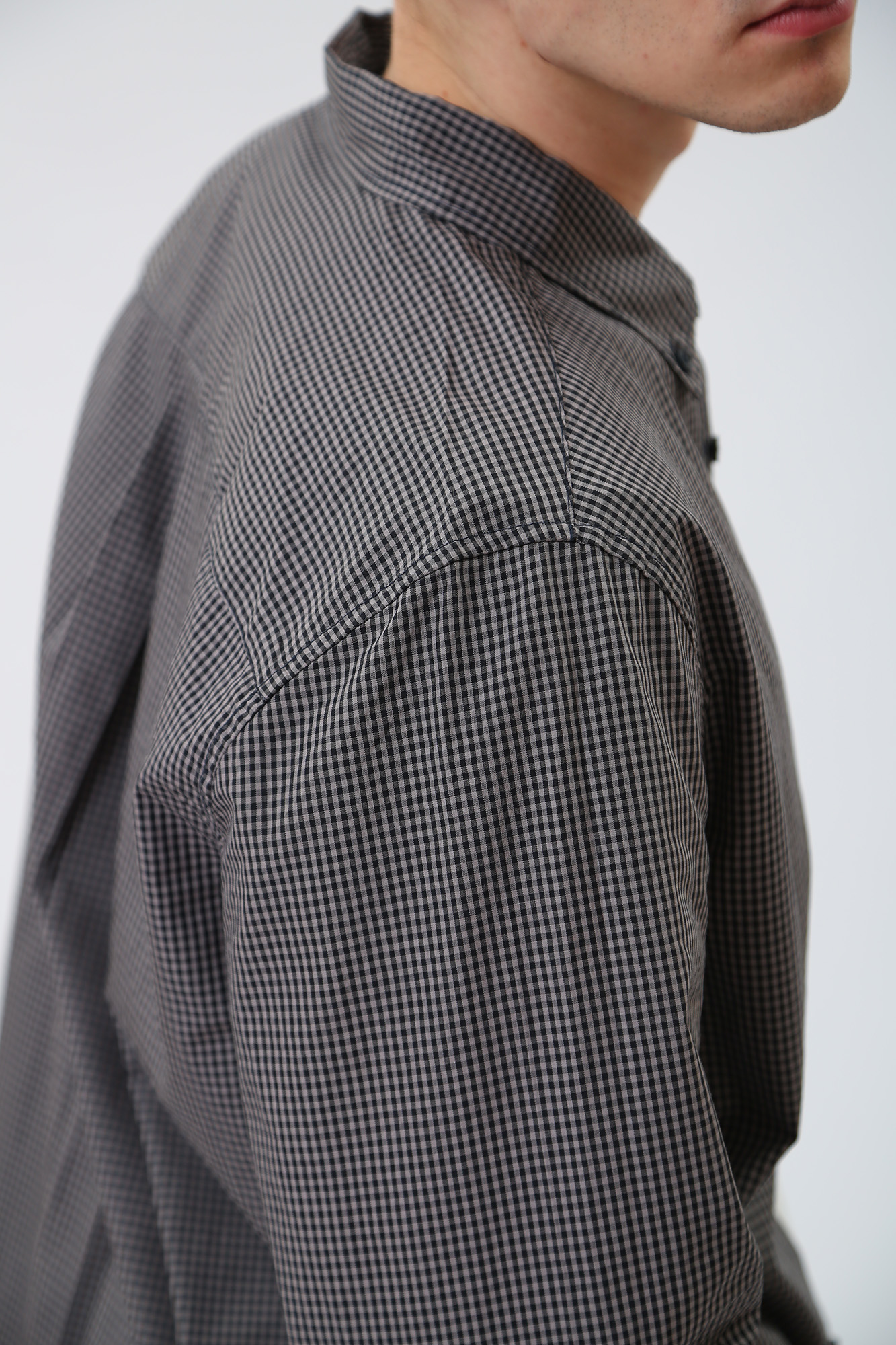 1012807 Рубашка с длинным рукавом Mustang Серый