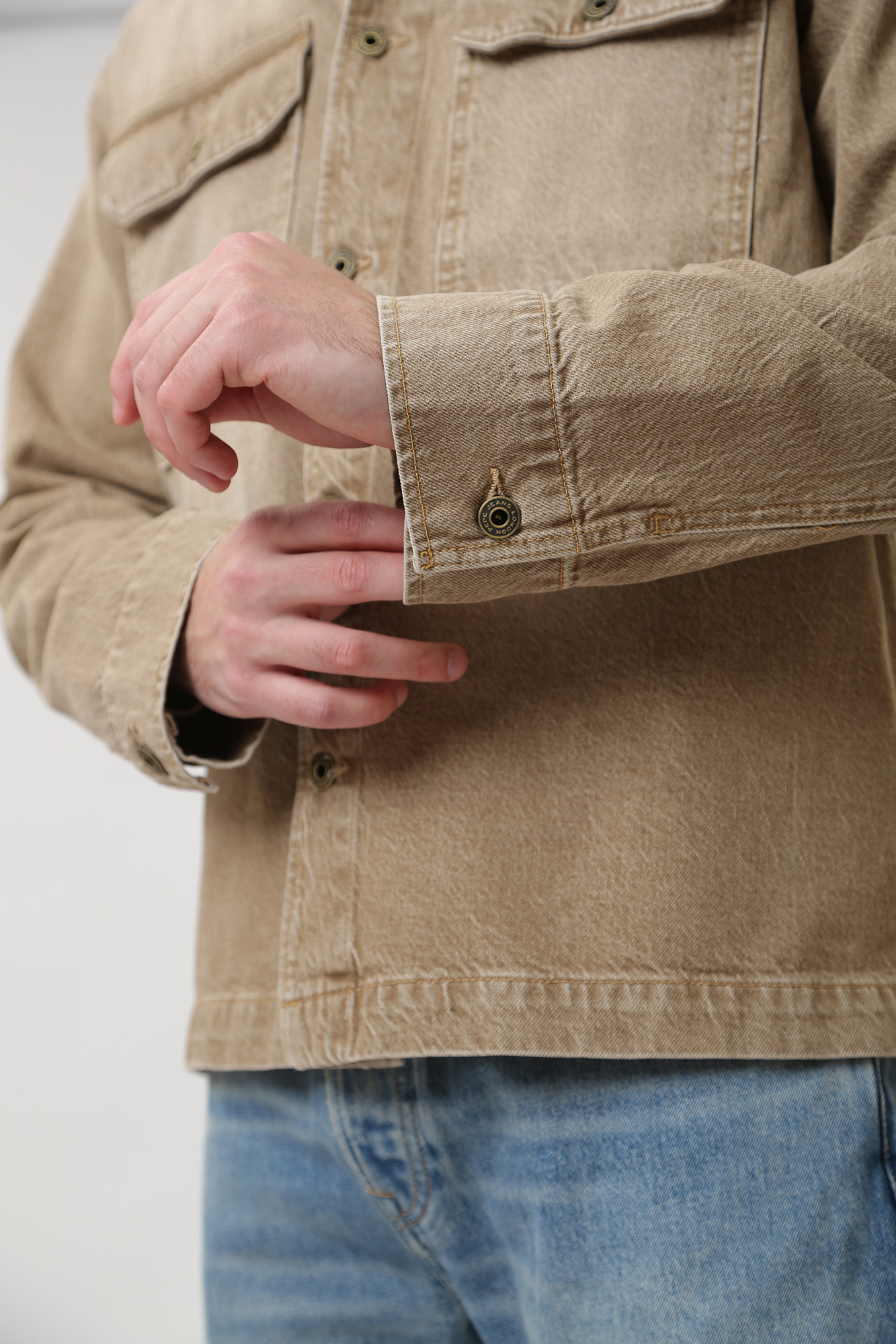 PM308285 Рубашка с длинным рукавом Pepe Jeans Бежевый