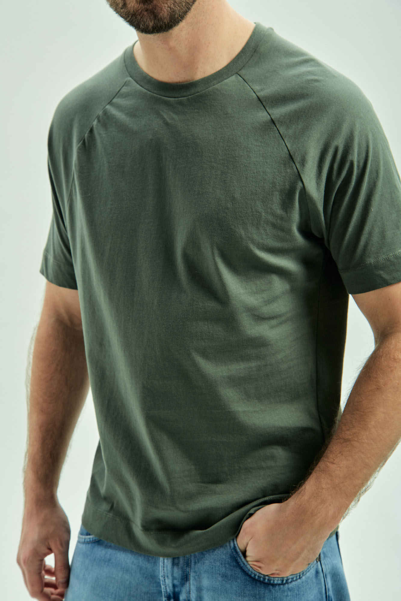 VM-ERK-22-057 Футболка Van Mich Зеленый