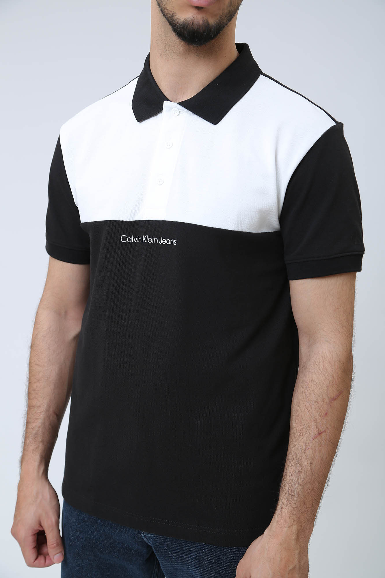 J30J324609 Поло Calvin Klein Jeans Черный