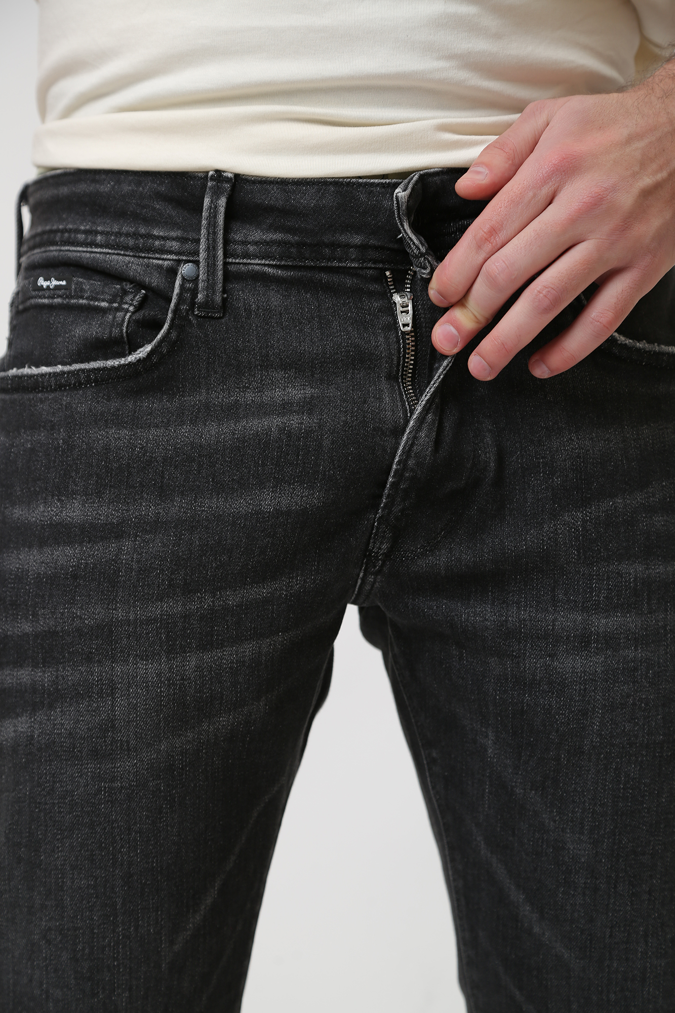 PM207390XX1 Джинсы TAPERED JEANS  Pepe Jeans Черный