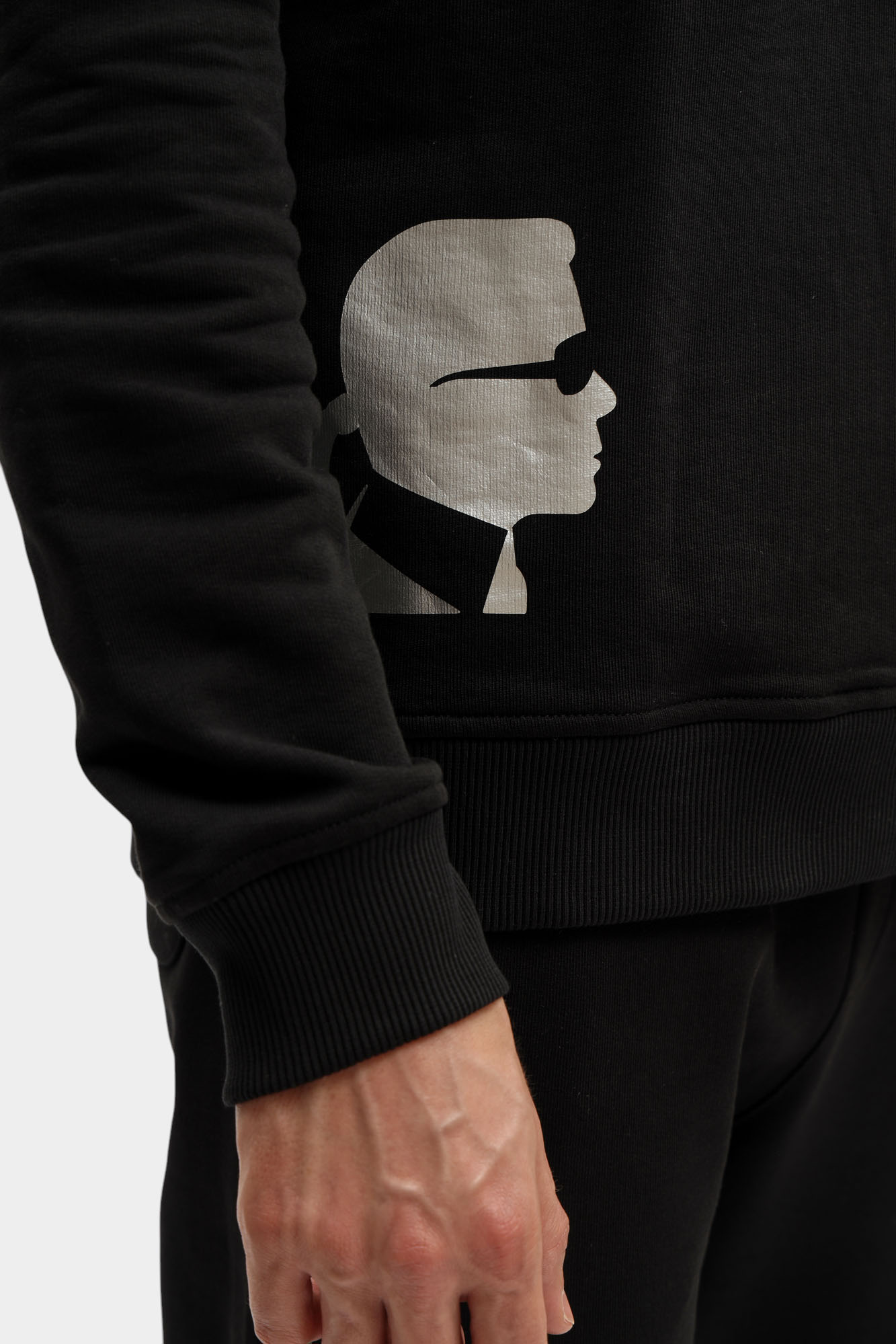 554917_705403 Свитшот Karl Lagerfeld Черный