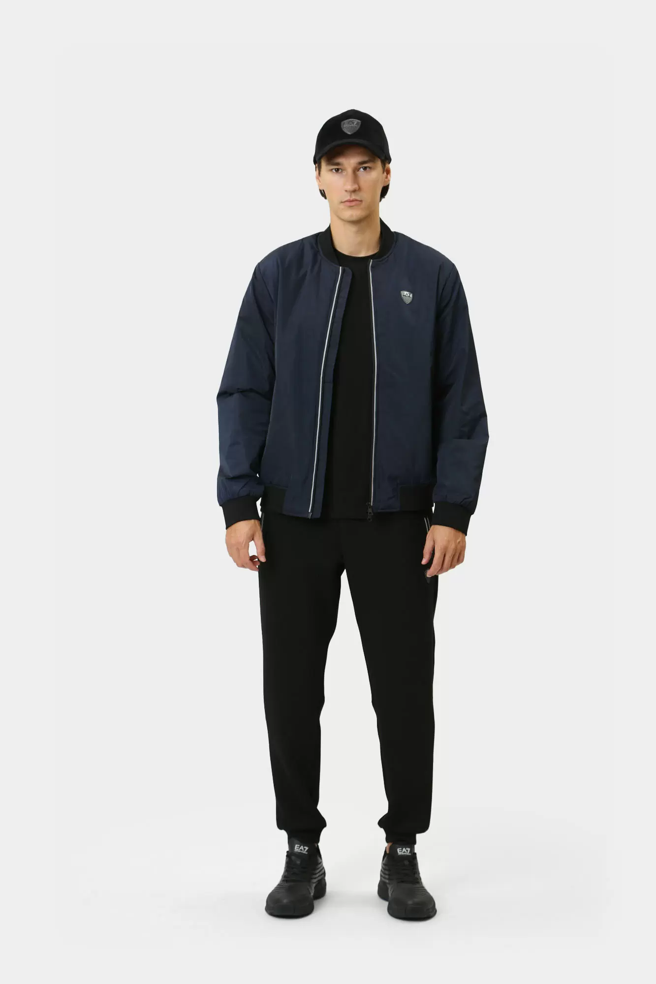 8NPB12_PN7LZ_1562 Бомбер EA7 Синий