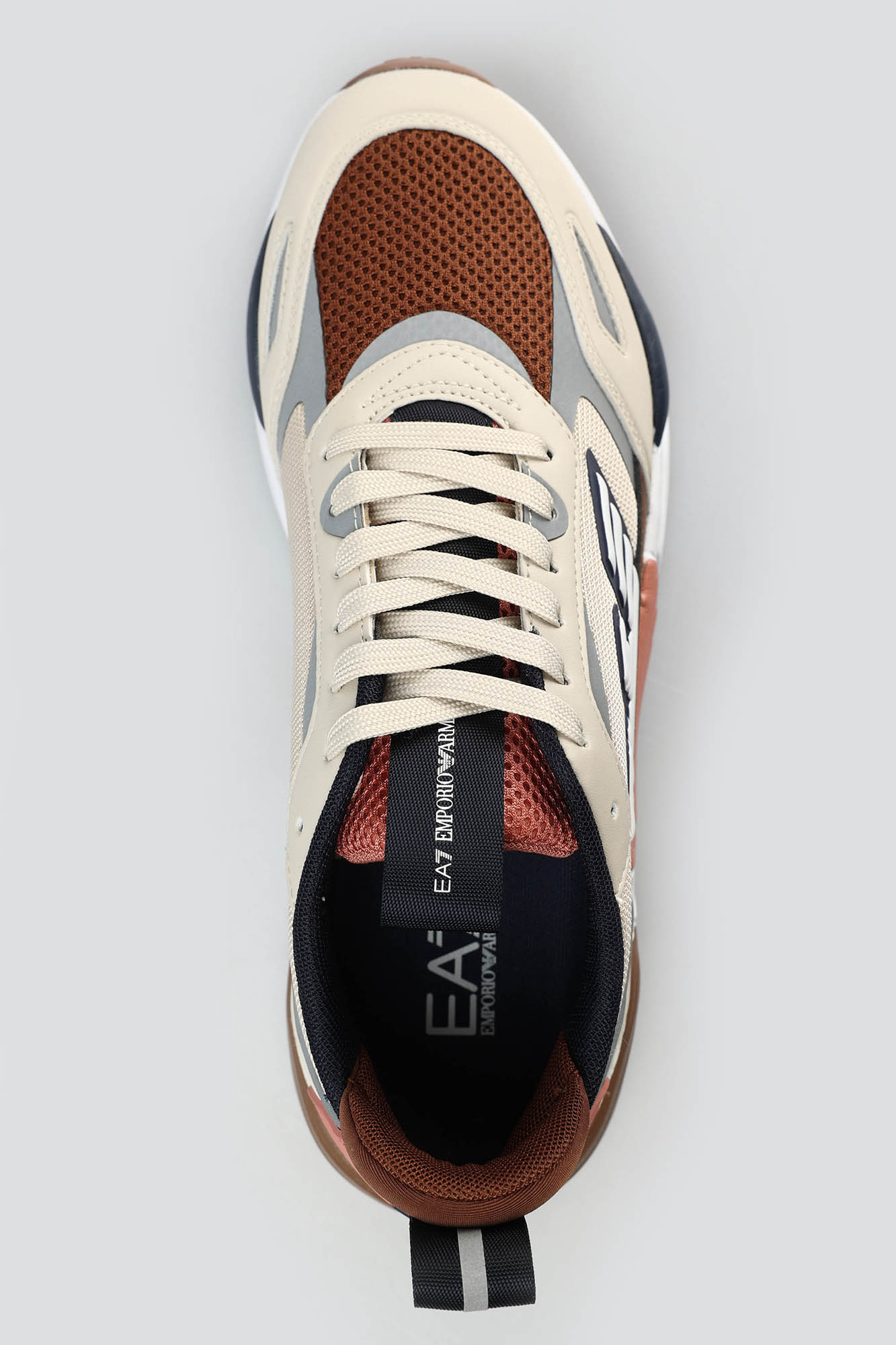 X8X070_XK165 Кроссовки EA7 Бежевый