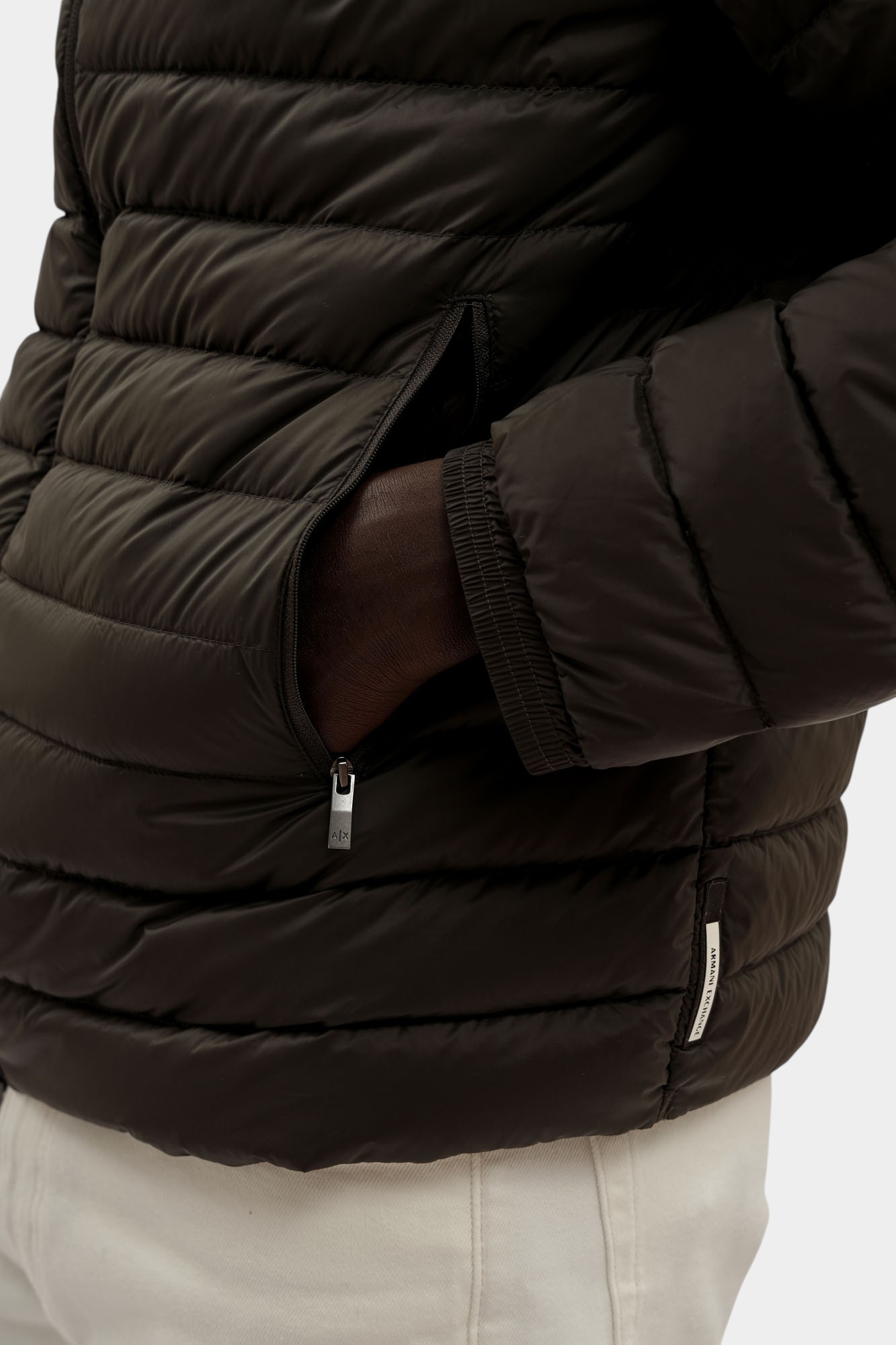 XM001577_AF16927 Куртка Armani Exchange Коричневый