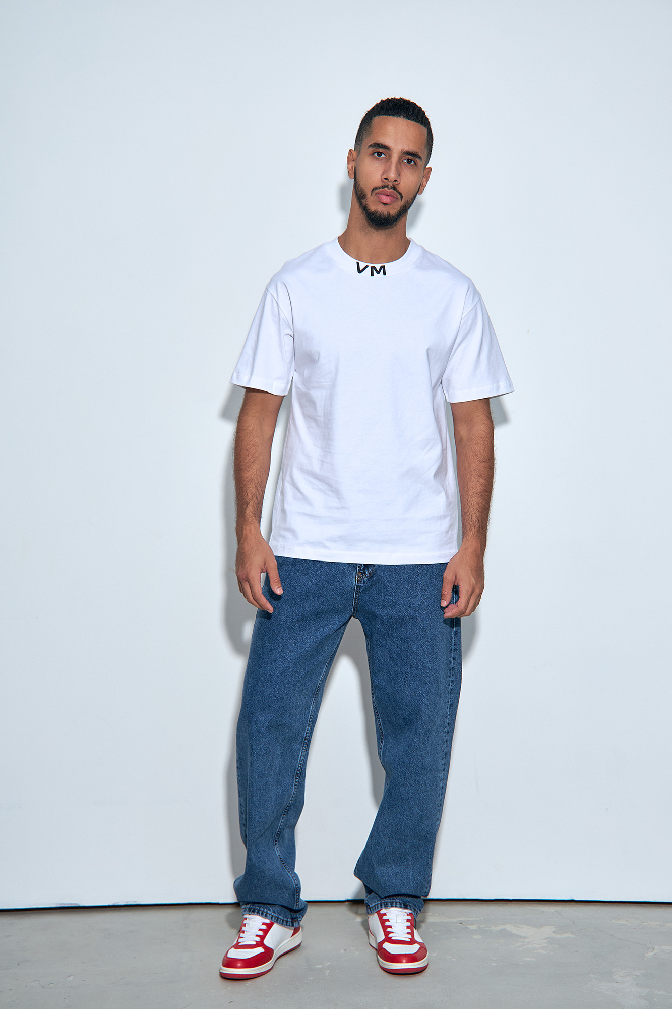 VM-232-33-012 Джинсы Straight Van Mich Синий