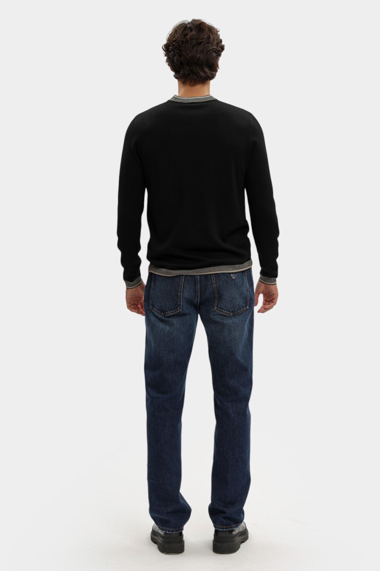 EM003387_ AF14697 Джемпер Emporio Armani Черный