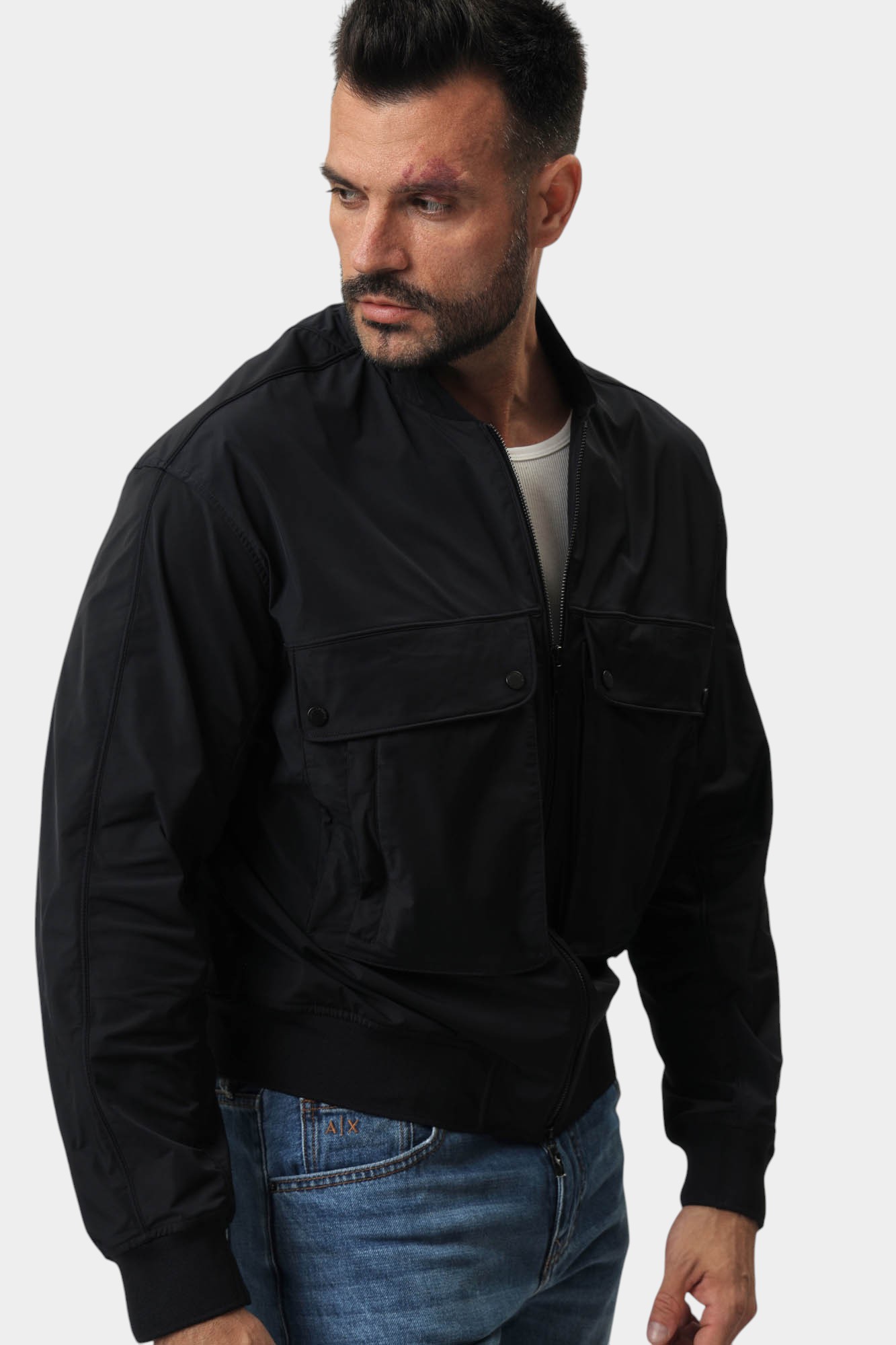 XM000344_AF12283 Бомбер Armani Exchange Синий