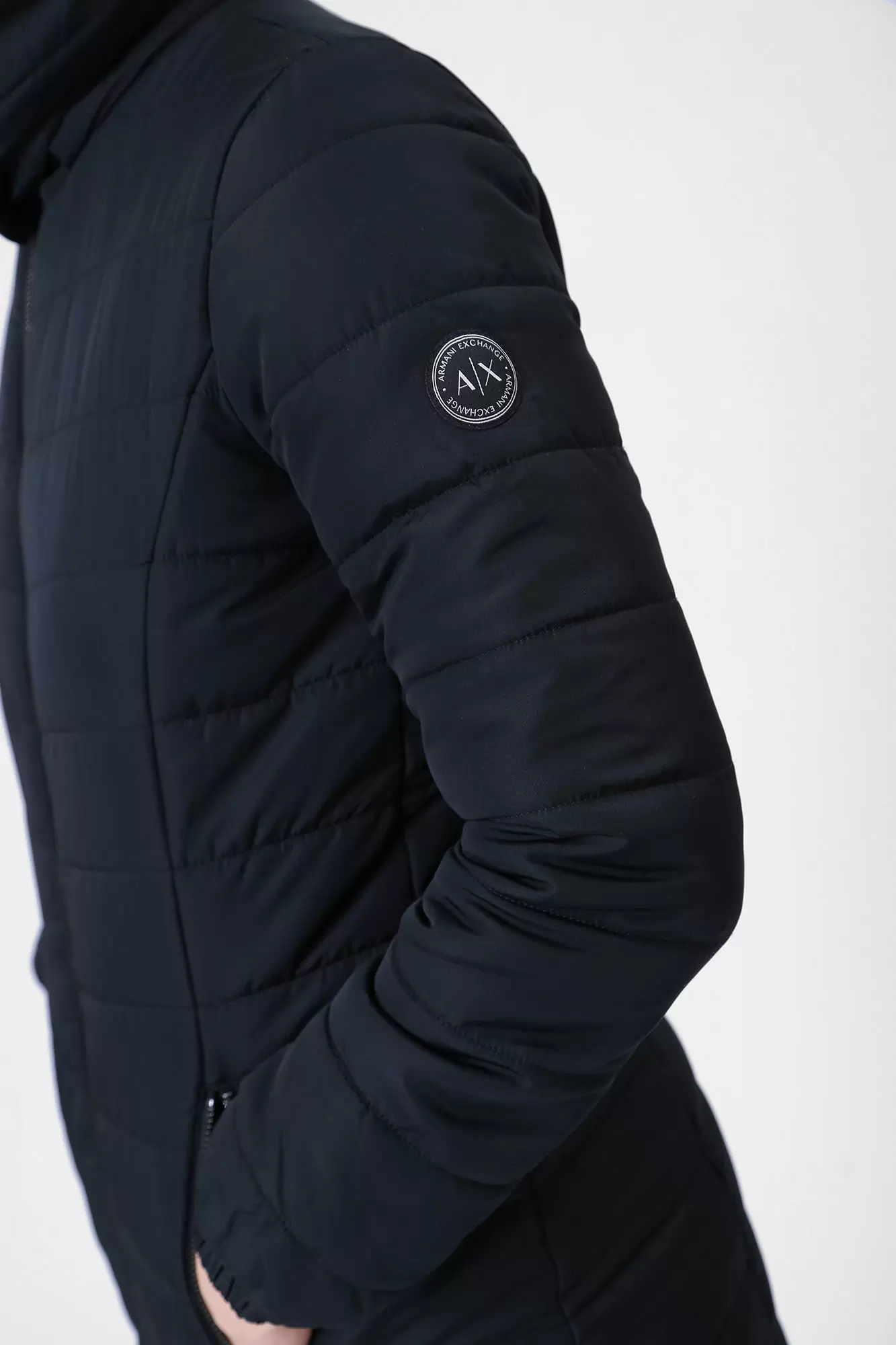 8NYK12_YNMAZ пальто утепленное armani exchange 