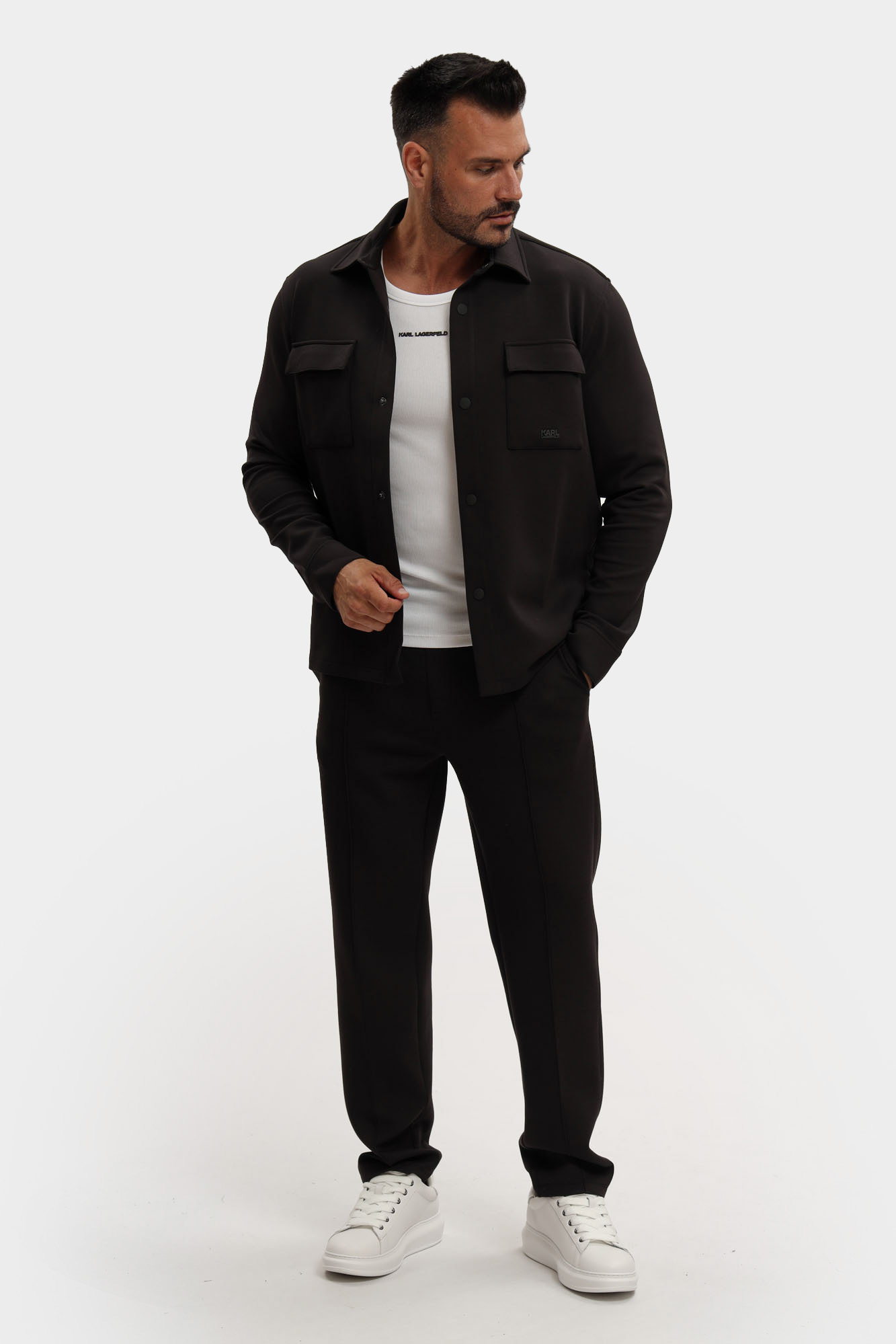 553902_705035 Брюки спортивные Karl Lagerfeld Черный