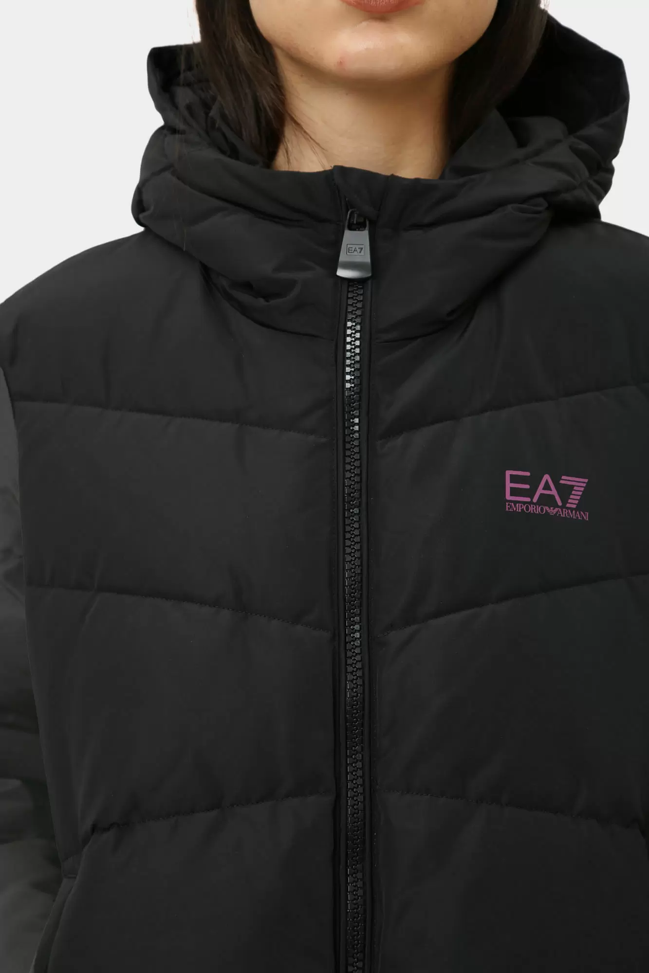 6DTB18_TN8AZ куртка пуховая ea7 