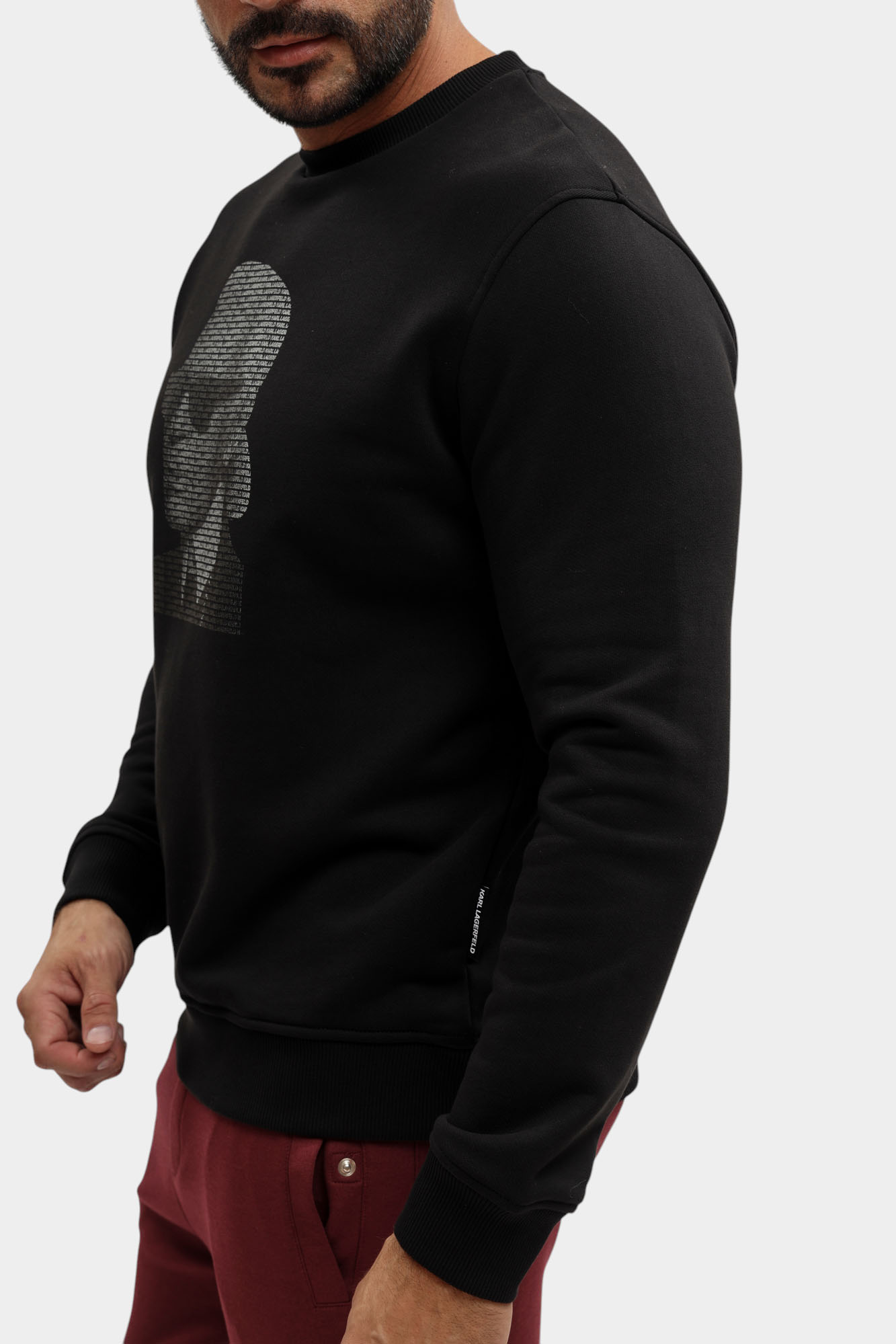 554906_705031 Свитшот Karl Lagerfeld Черный