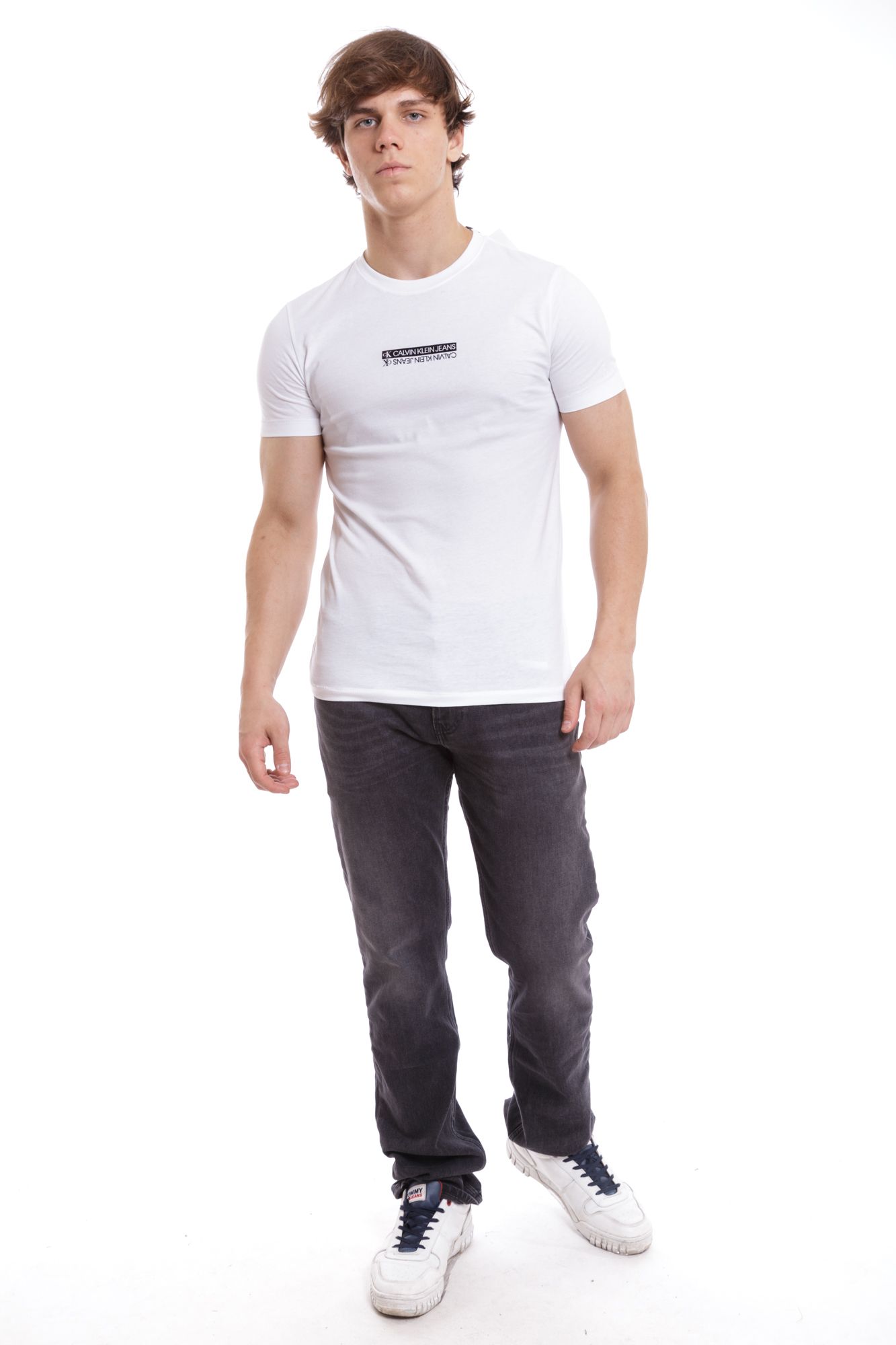 J30J317063 Футболка Calvin Klein Jeans Белый