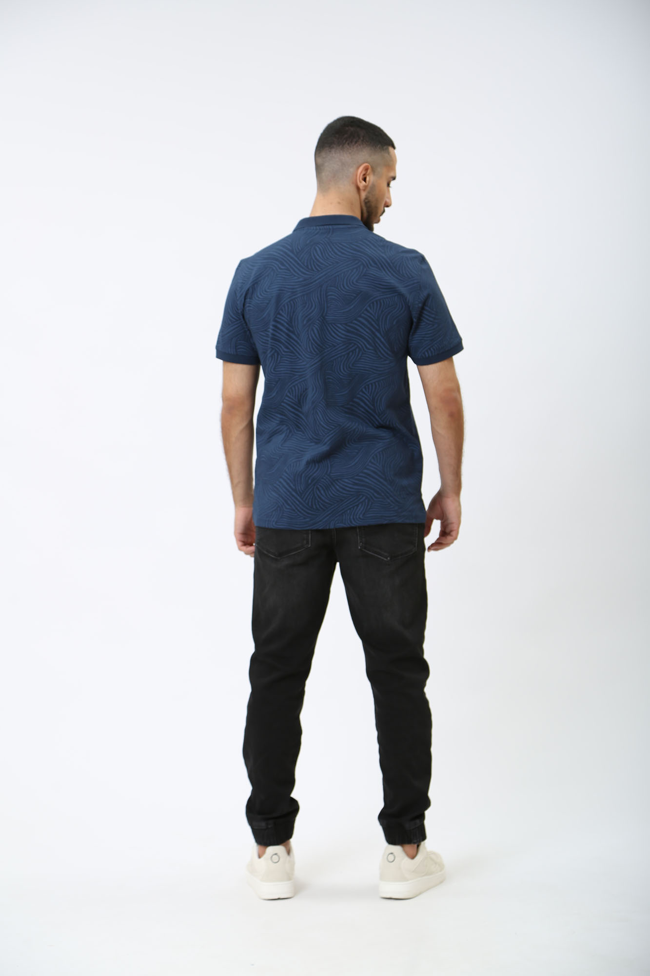 1014947 Поло Mustang Синий