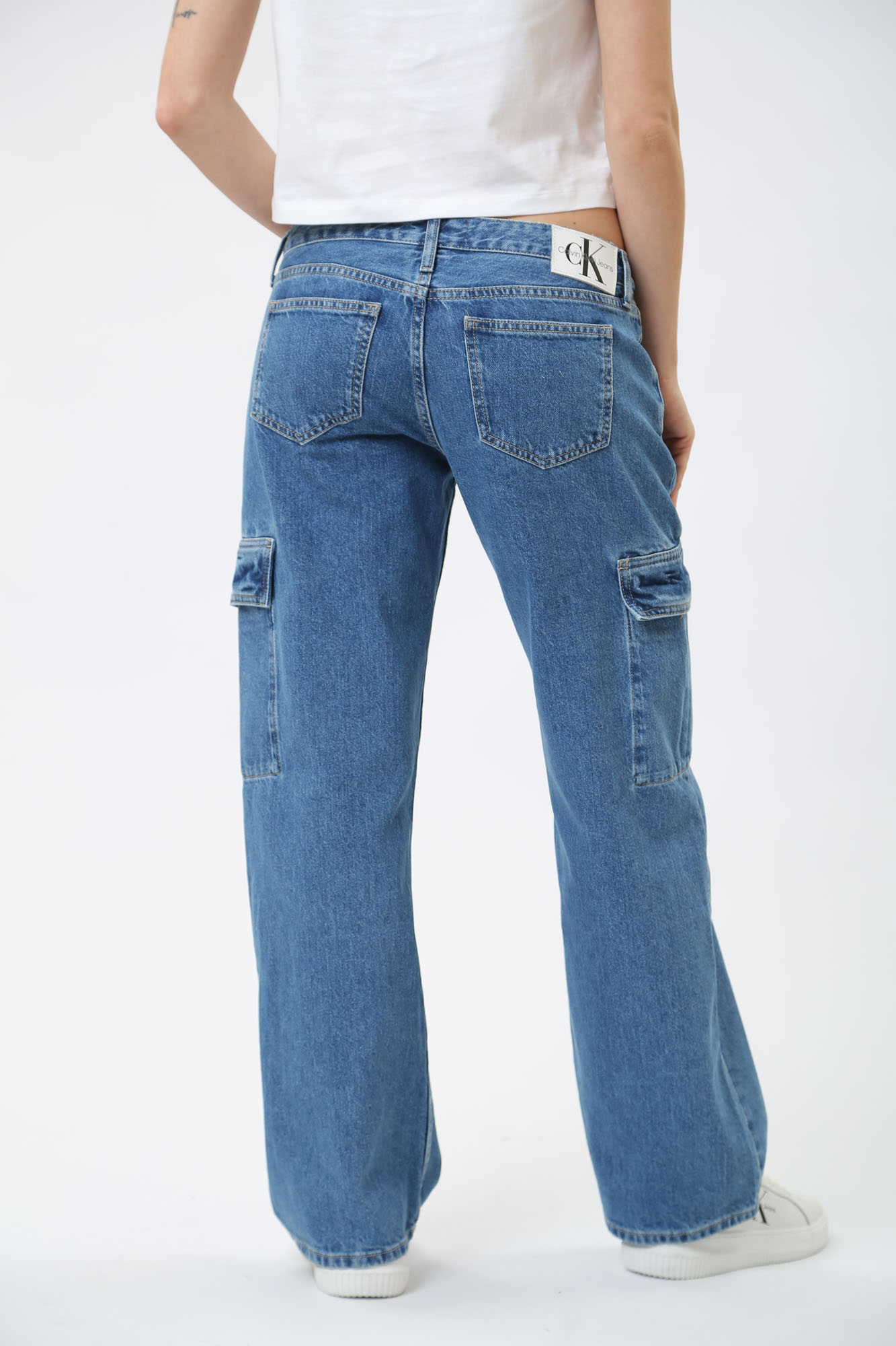 J20J223688 джинсы extreme low rise baggy  calvin klein jeans 