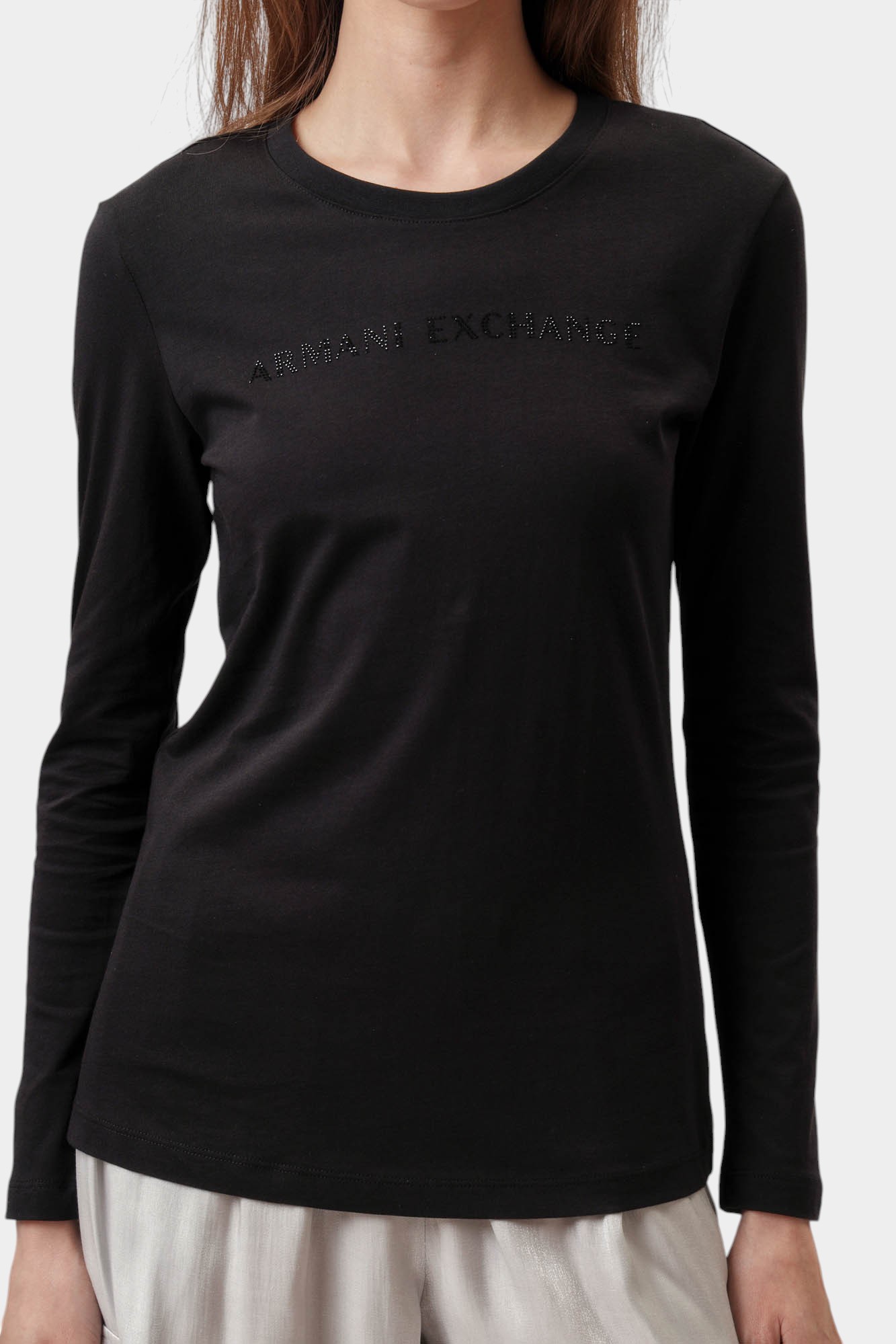 6DYT38_YJDGZ лонгслив armani exchange 