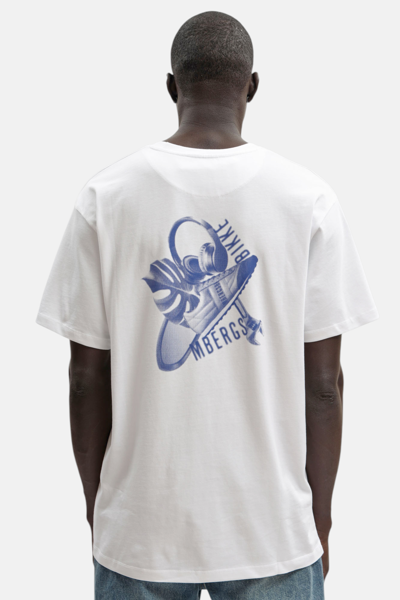 BMT1571 Футболка Bikkembergs Белый