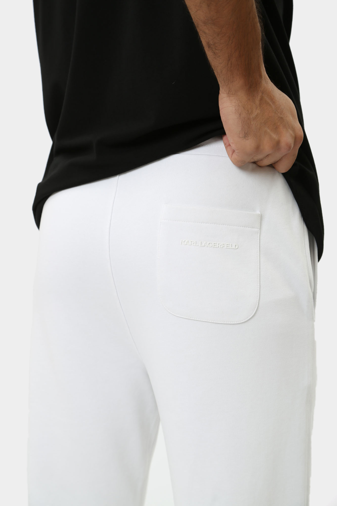 543910_705409 Брюки спортивные Karl Lagerfeld Белый