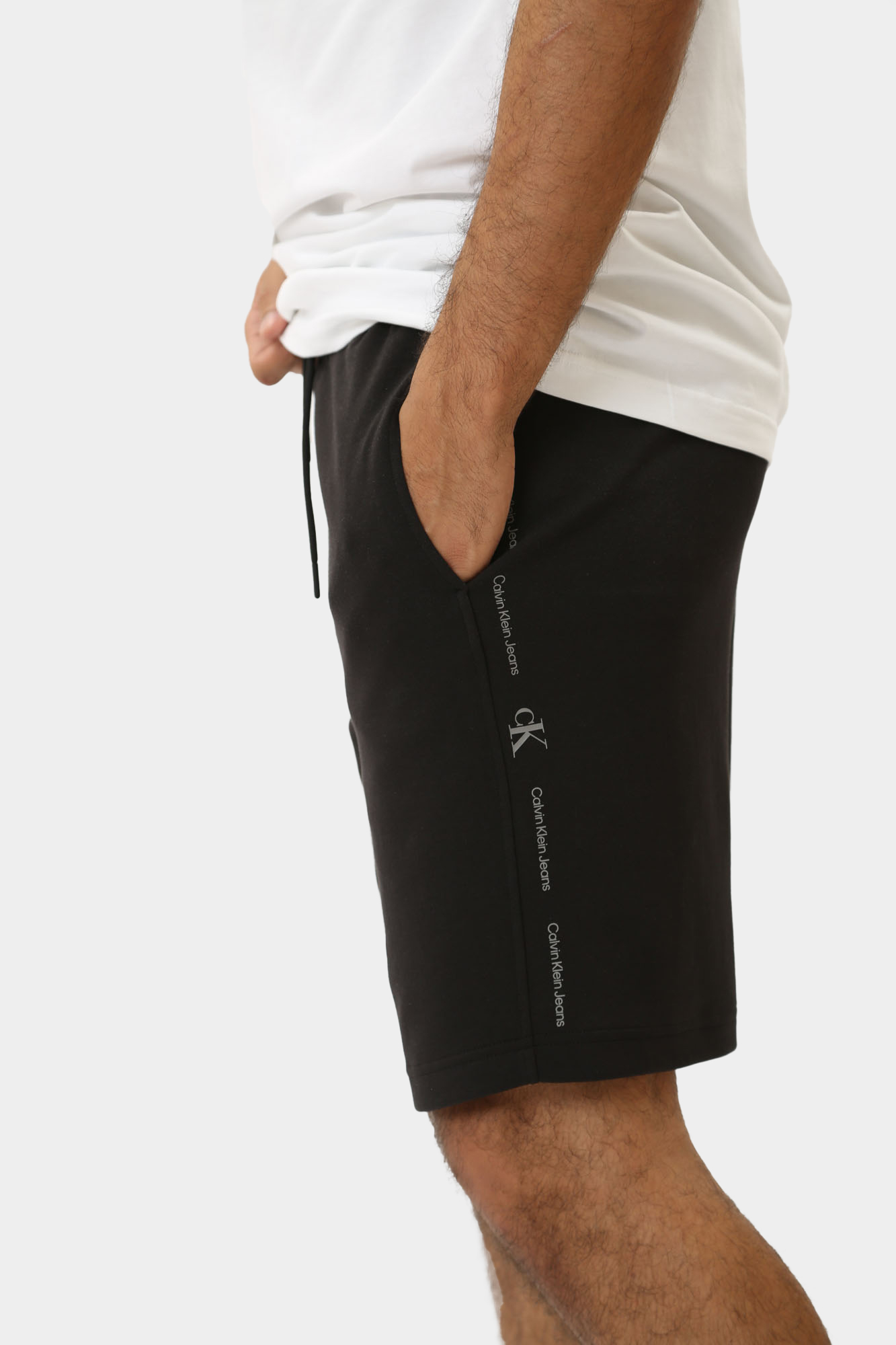 J30J325129 Шорты трикотажные Calvin Klein Jeans Черный