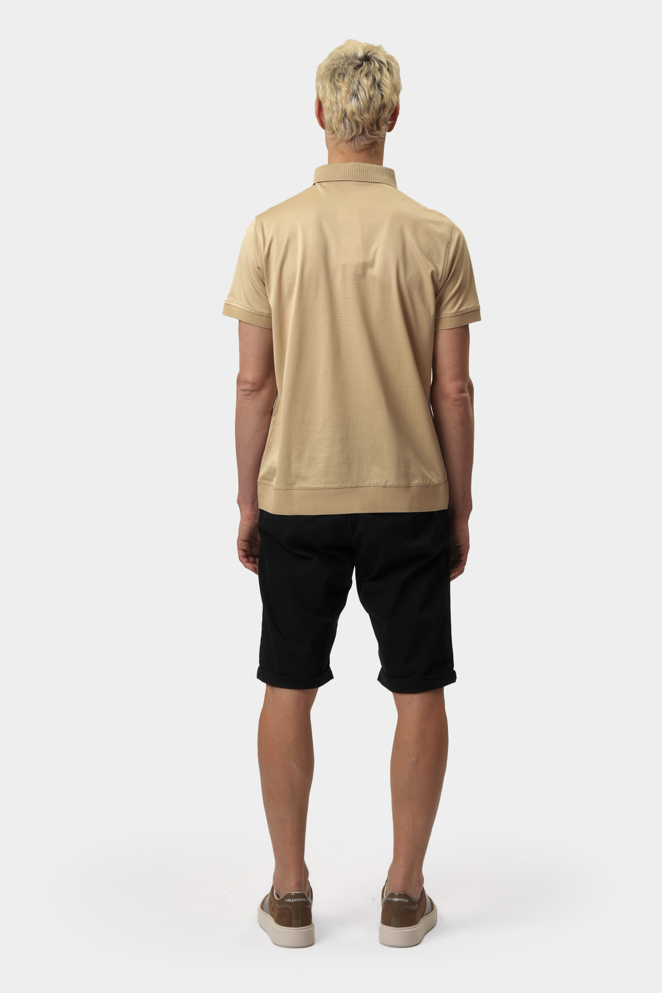 552200_745000 Поло Karl Lagerfeld Бежевый