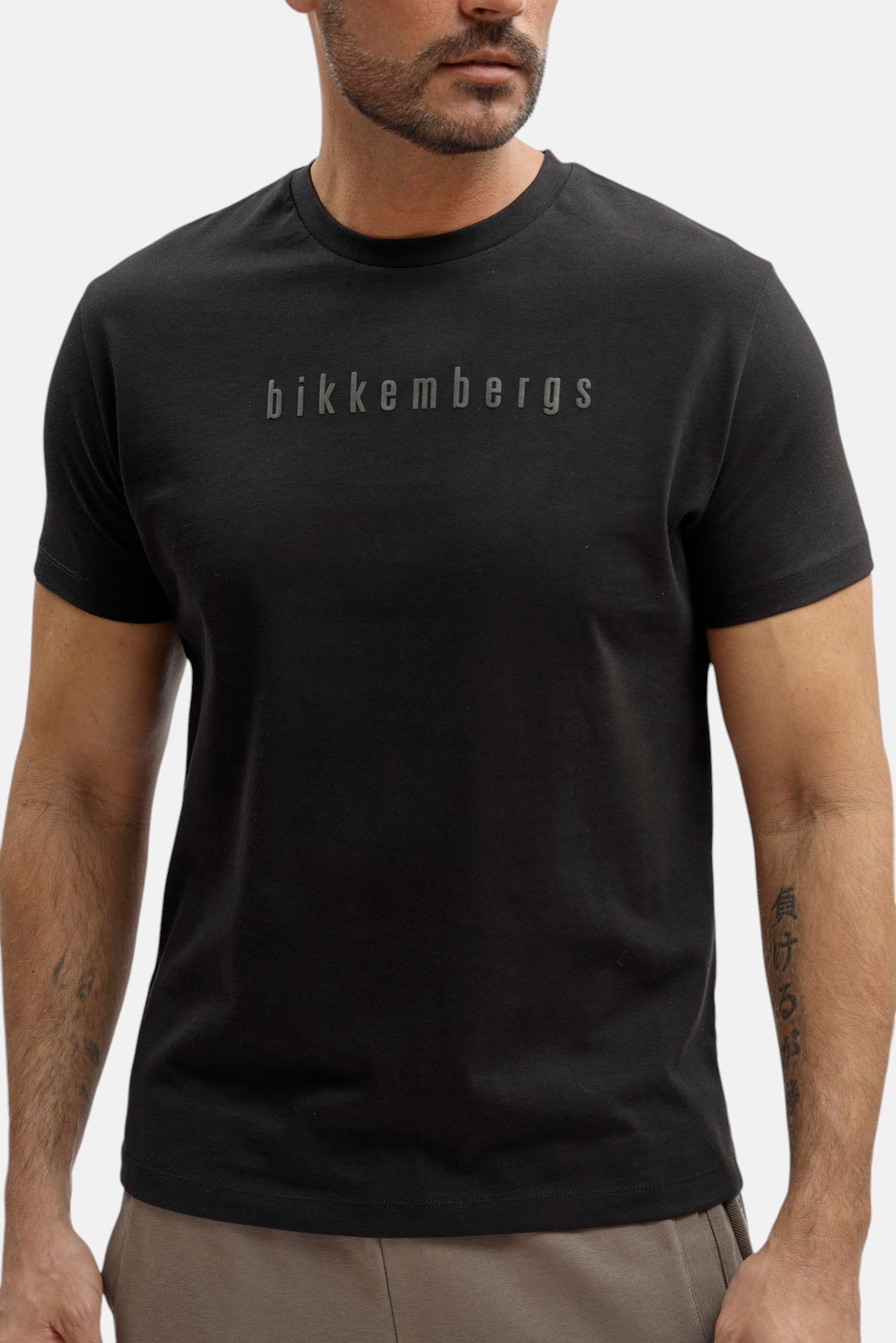 BMT1586 Футболка Bikkembergs Черный