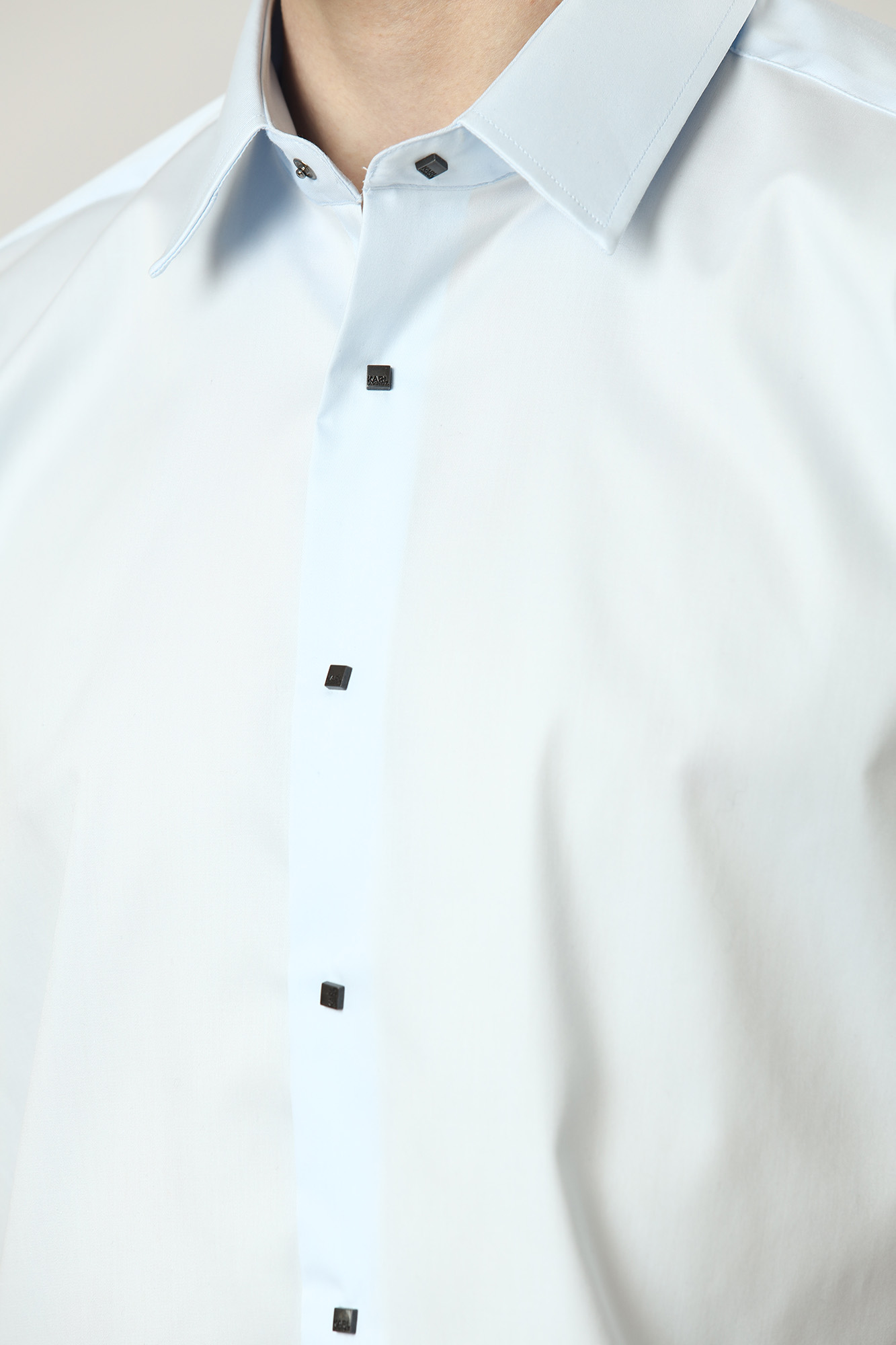 521699_605500 Сорочка Karl Lagerfeld Голубой