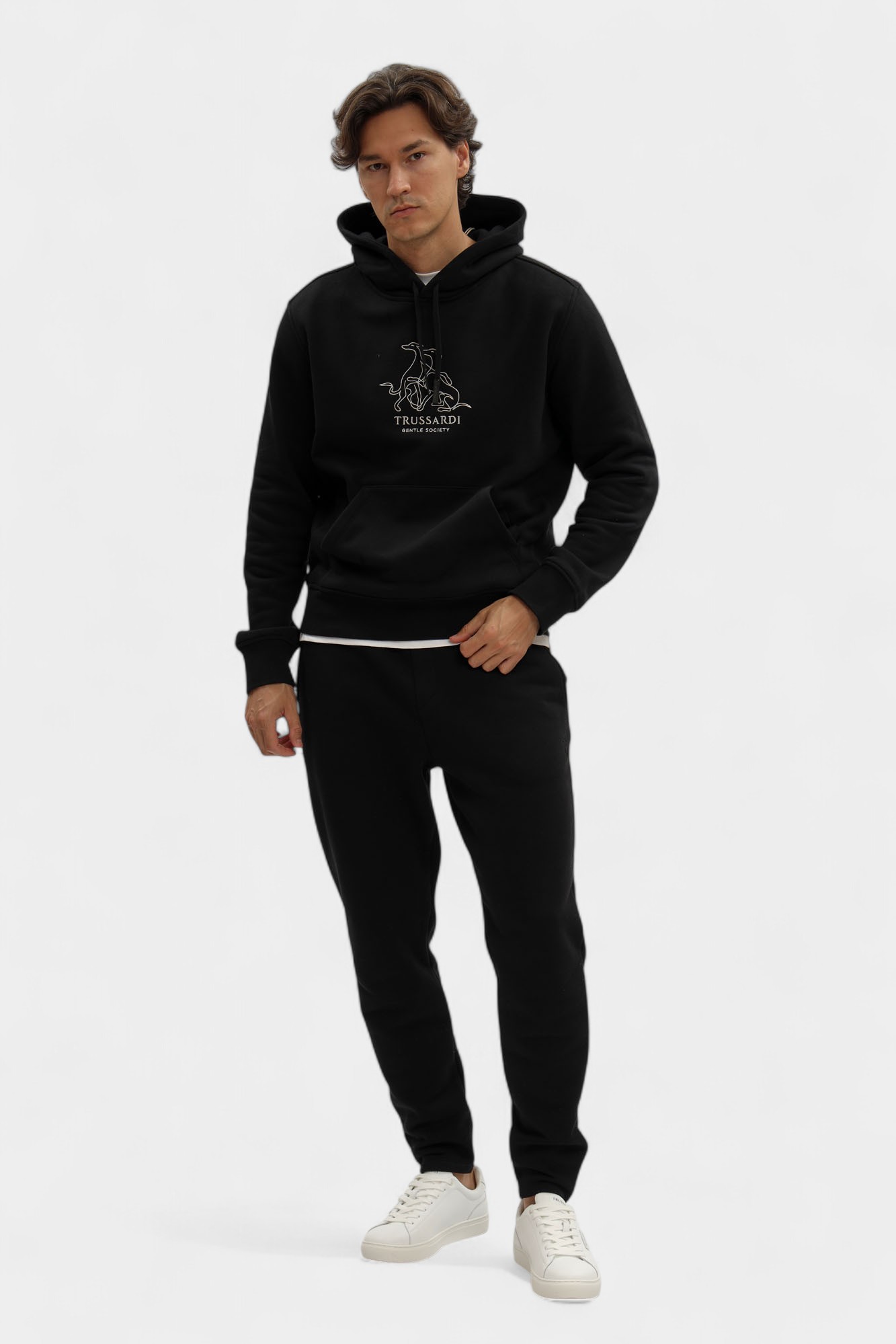 G8078100032N-MF512F01-83Y3 Худи Trussardi Черный