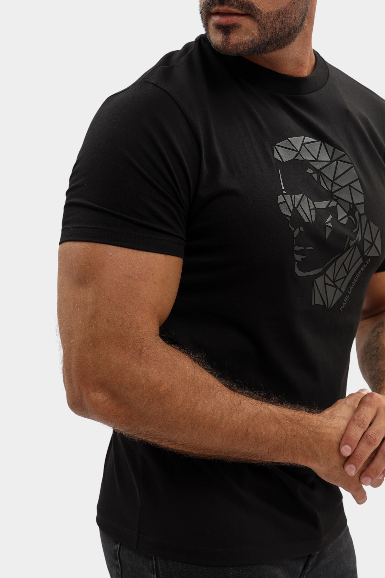 554225_755046 Футболка Karl Lagerfeld Черный