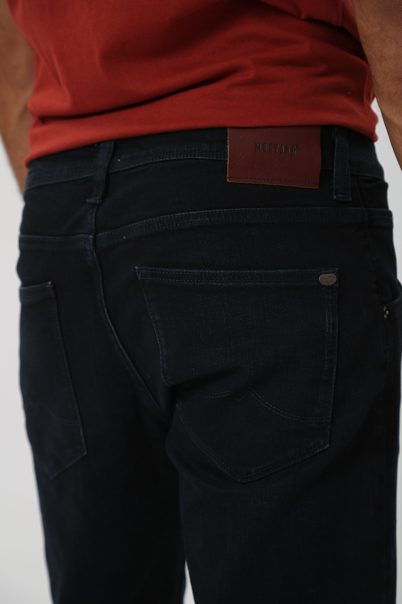 1013322-5000 Брюки джинсовые Mustang Черный