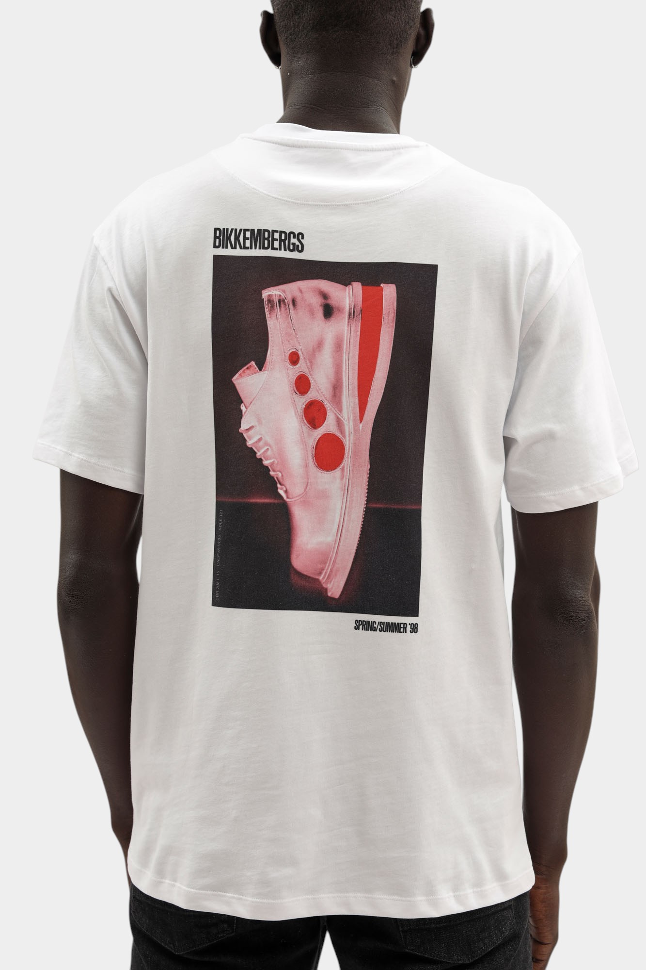 BMT1226 Футболка Bikkembergs Белый