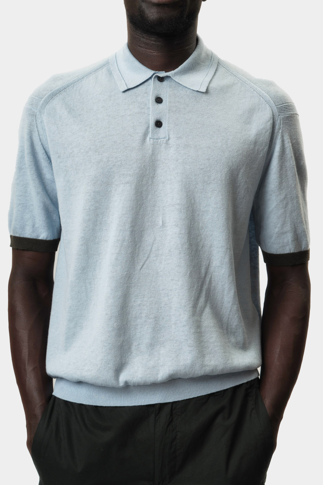 XM000709_AF12935 Поло трикотажное Armani Exchange Голубой