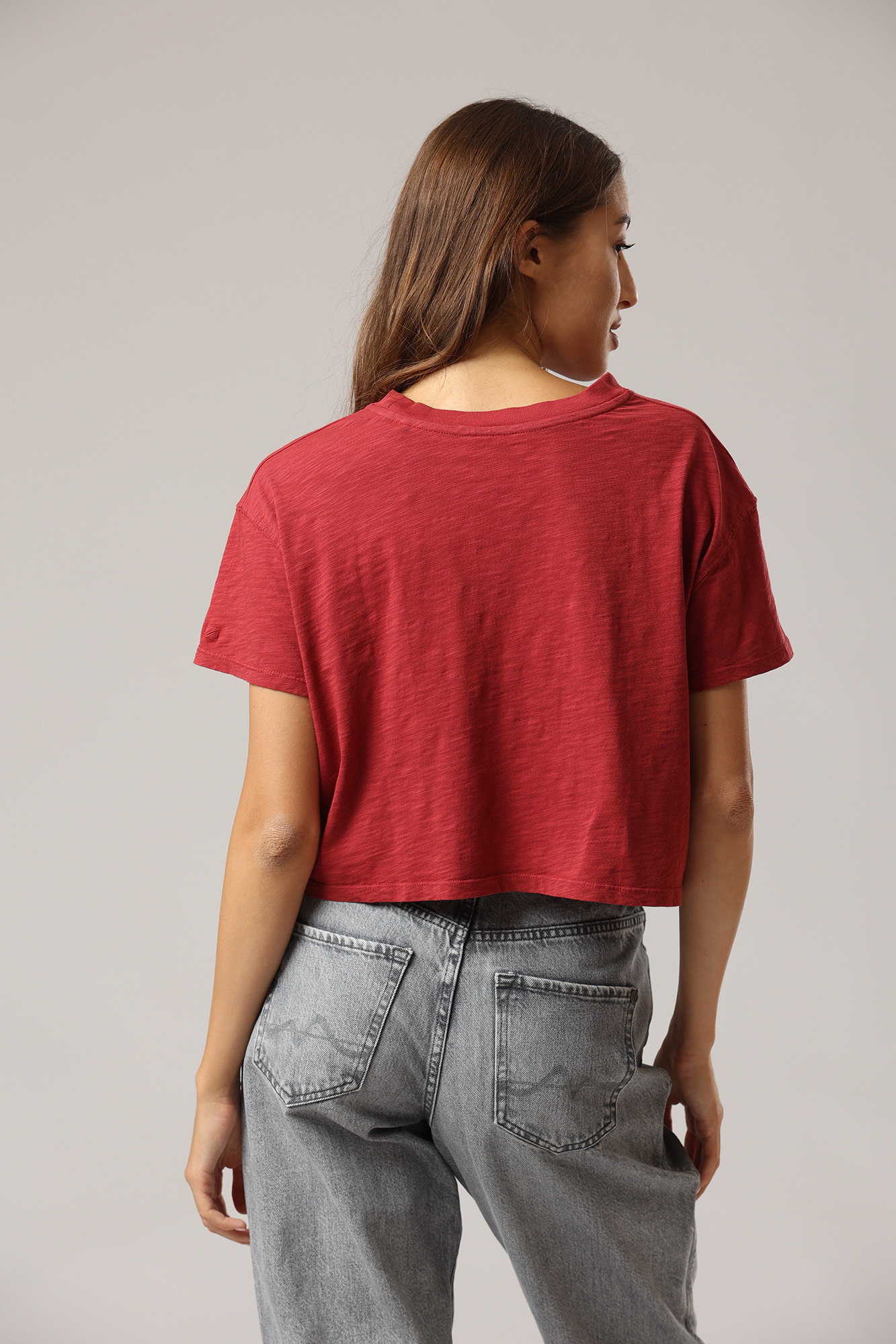 PL505297 футболка кроп-топ pepe jeans pepe jeans 