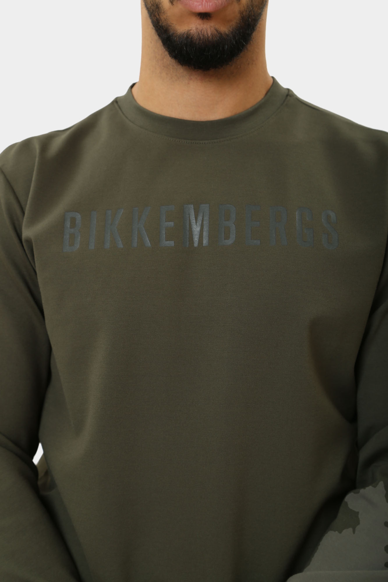 PBMF0409 Свитшот Bikkembergs Серый