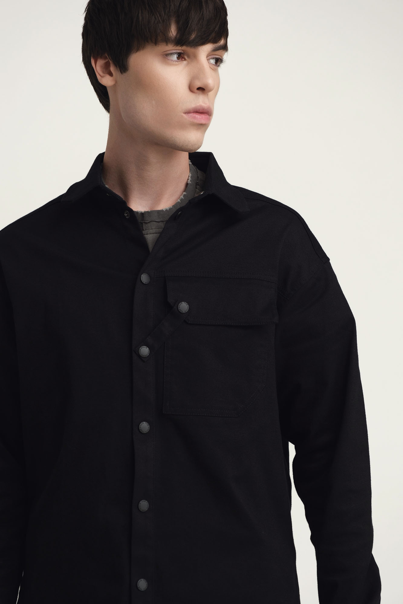 M-242-TH-56-0073 Рубашка с длинным рукавом The Hills Черный