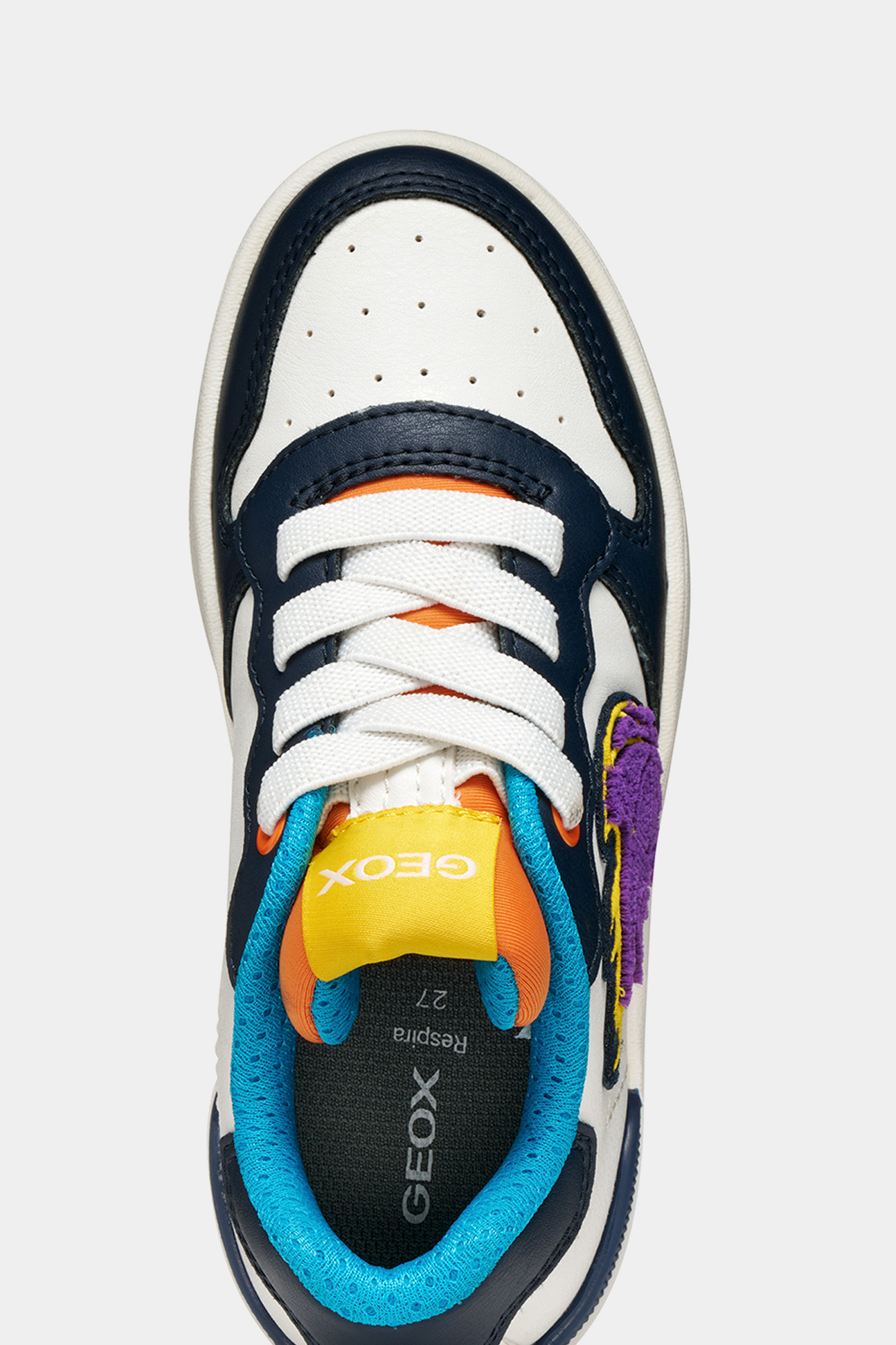 J56LQB000BCC Кеды Geox Белый