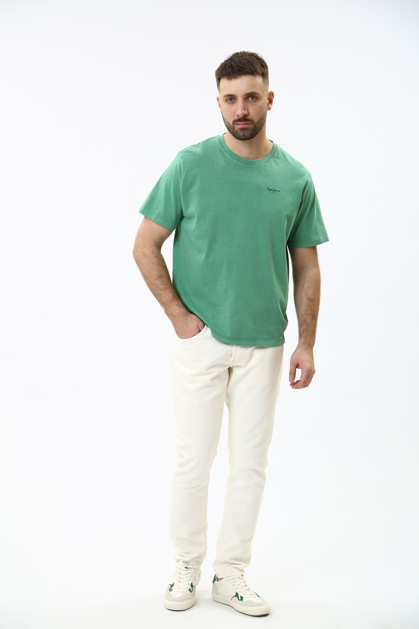 PM508664 Футболка Pepe Jeans Зеленый