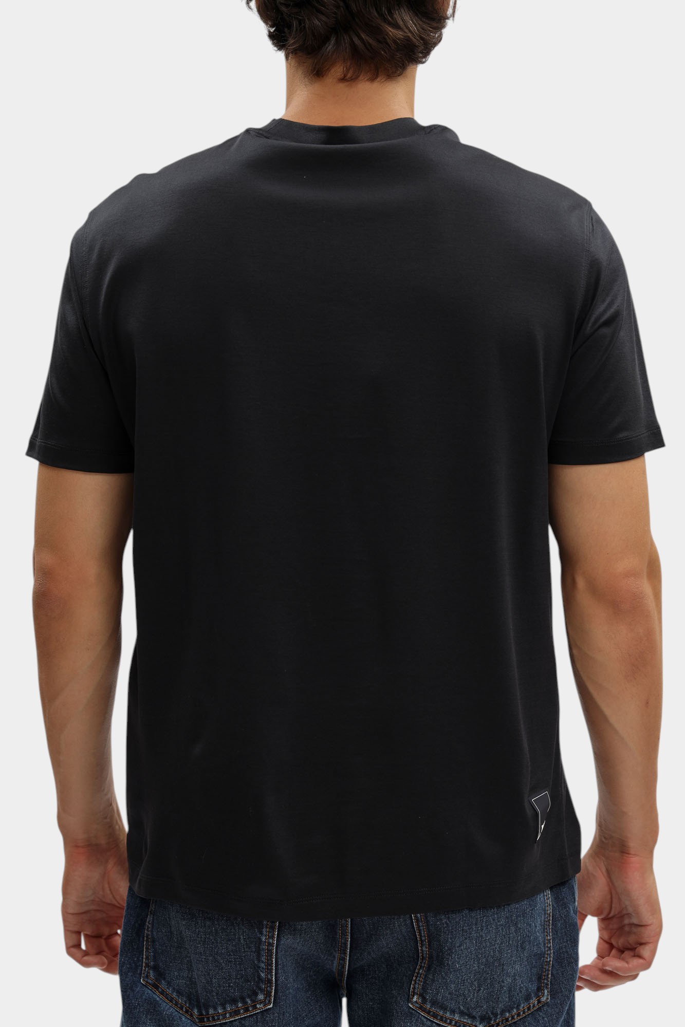 EM003137_ AF10761 Футболка Emporio Armani Голубой