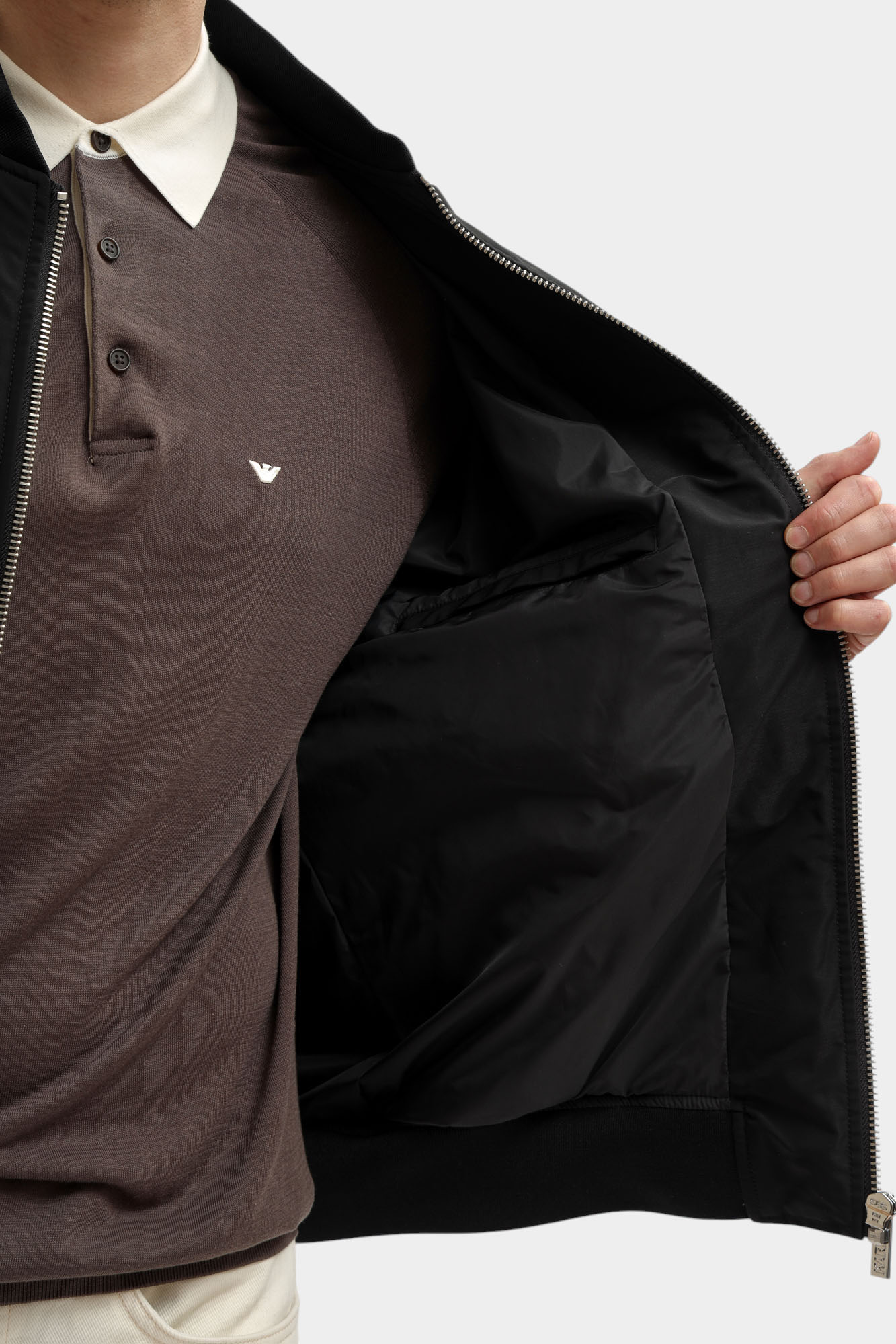 561533_505005 Бомбер Karl Lagerfeld Черный