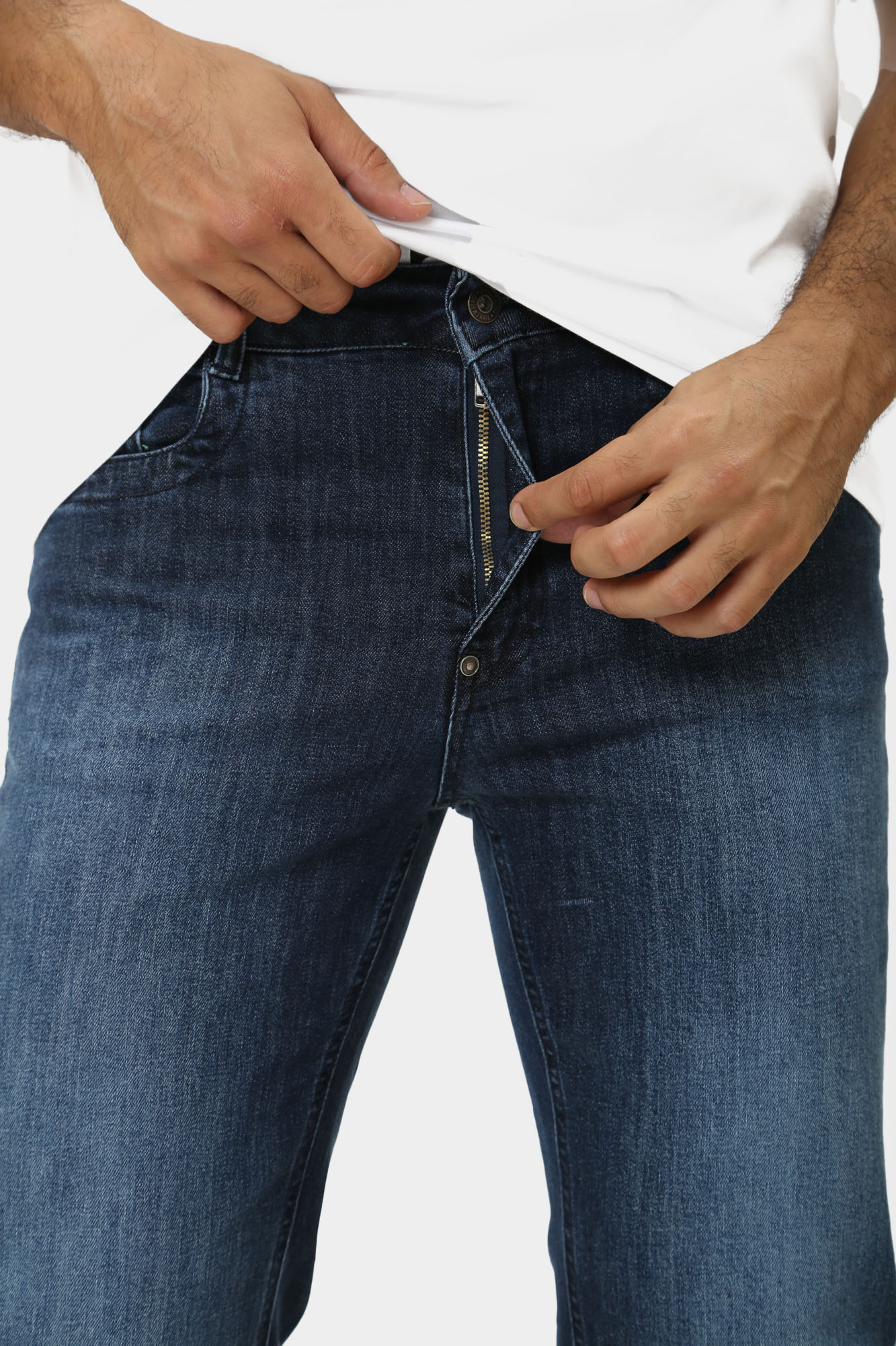 PBMD0276 Брюки джинсовые Bikkembergs Синий