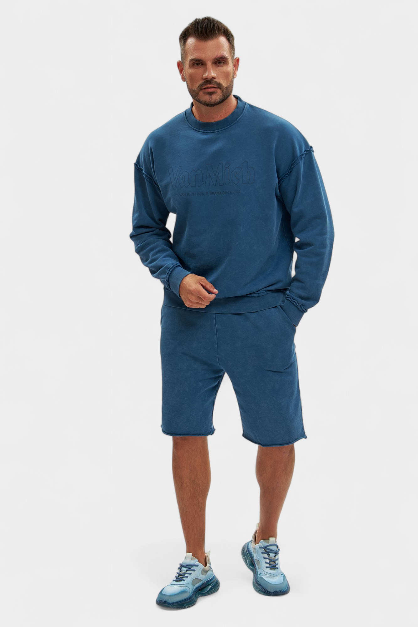 VM-ERK-20-585 Шорты Van Mich Синий