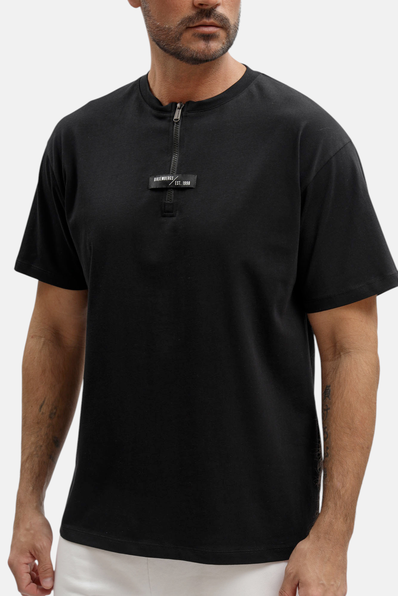 BMT1573 Футболка Bikkembergs Черный