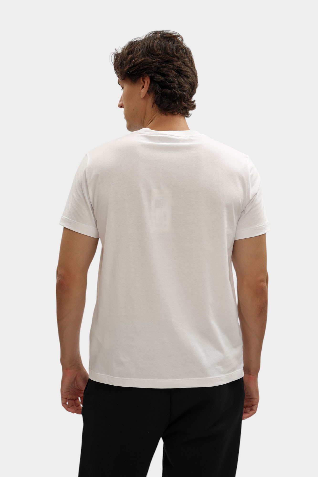 G0308000054N-MTS02J02-84A9 Футболка Trussardi Белый